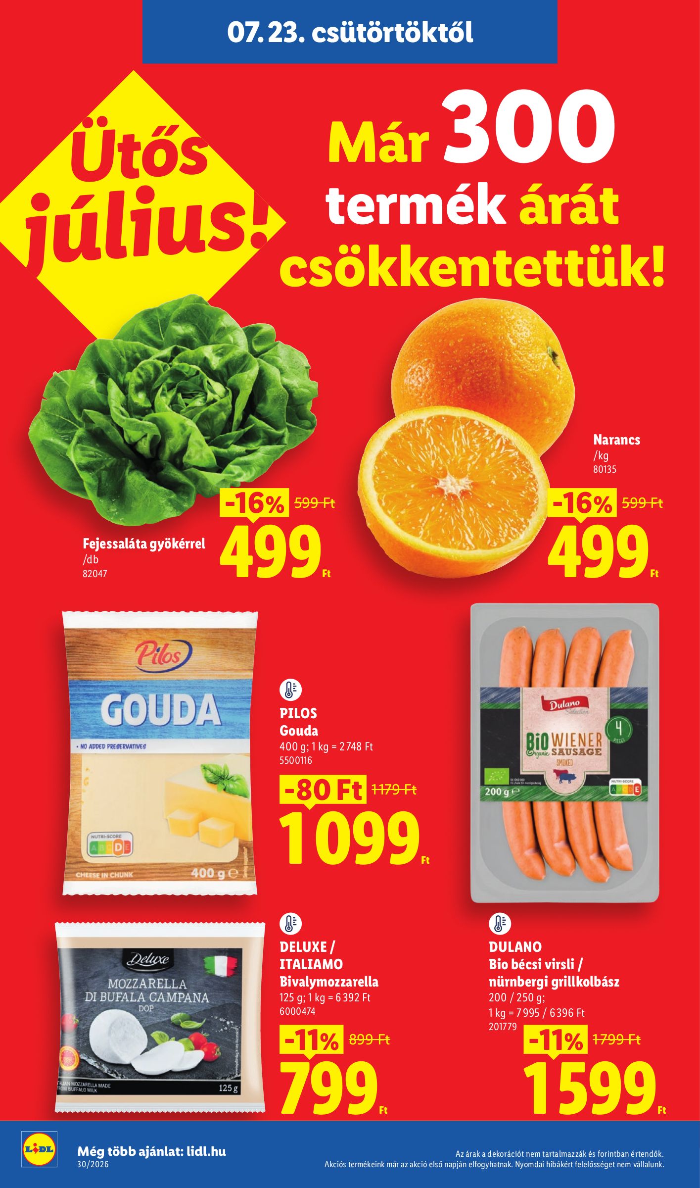 lidl - Lidl hirdetmény a következő hétre csütörtöktől 2026.07.23.-tól szerdától 2026.07.29.-ig - page: 4