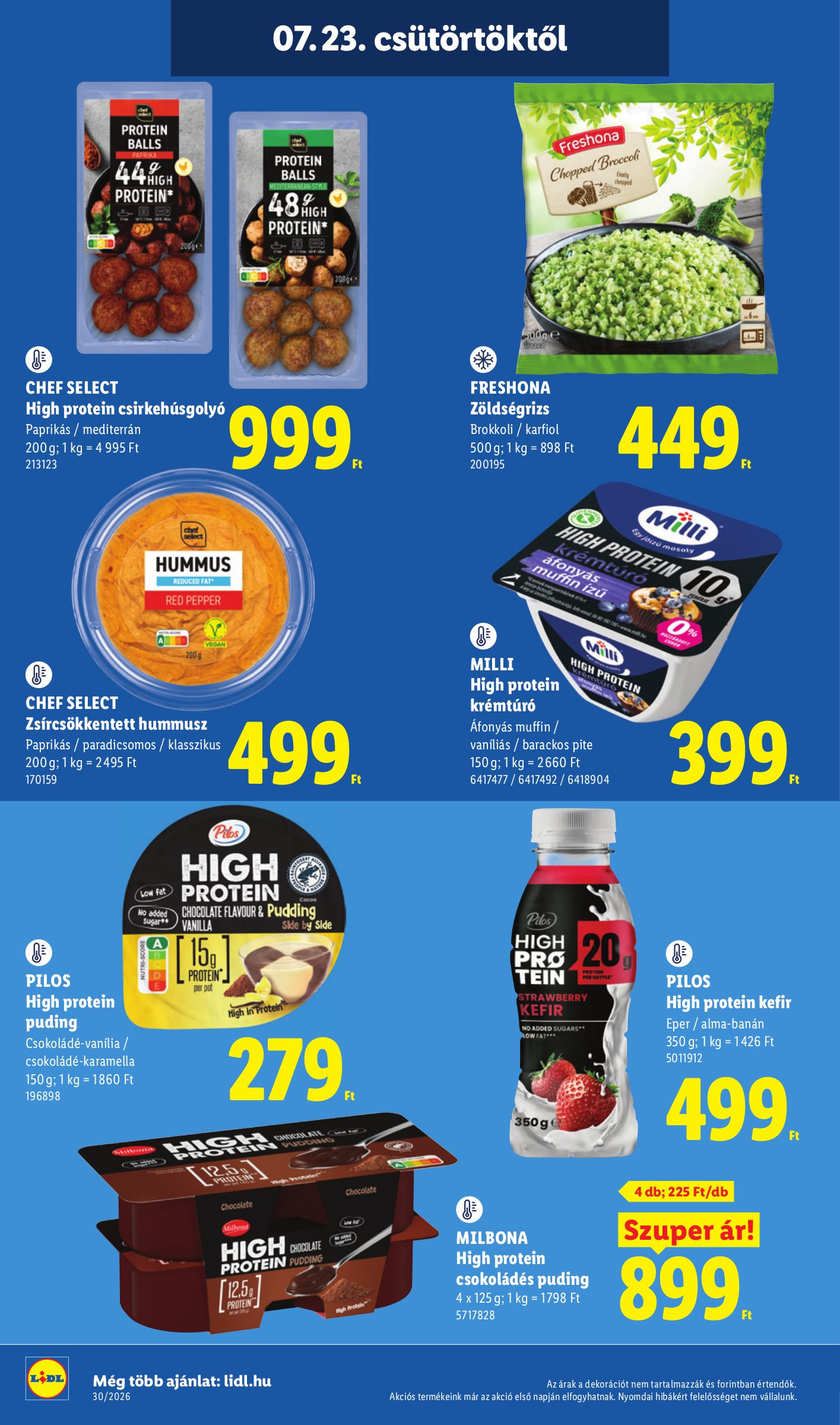lidl - Lidl hirdetmény a következő hétre csütörtöktől 2026.07.23.-tól szerdától 2026.07.29.-ig - page: 22