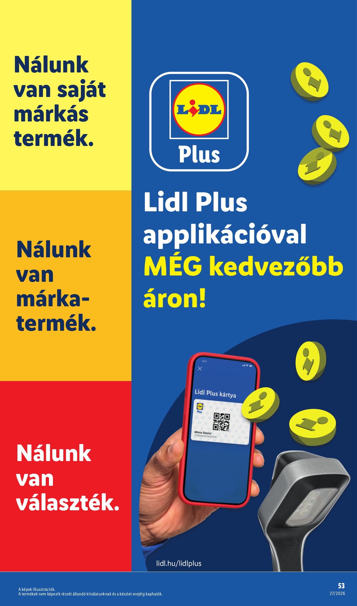 lidl - Lidl hirdetmény a következő hétre csütörtöktől 2026.07.23.-tól szerdától 2026.07.29.-ig - page: 53