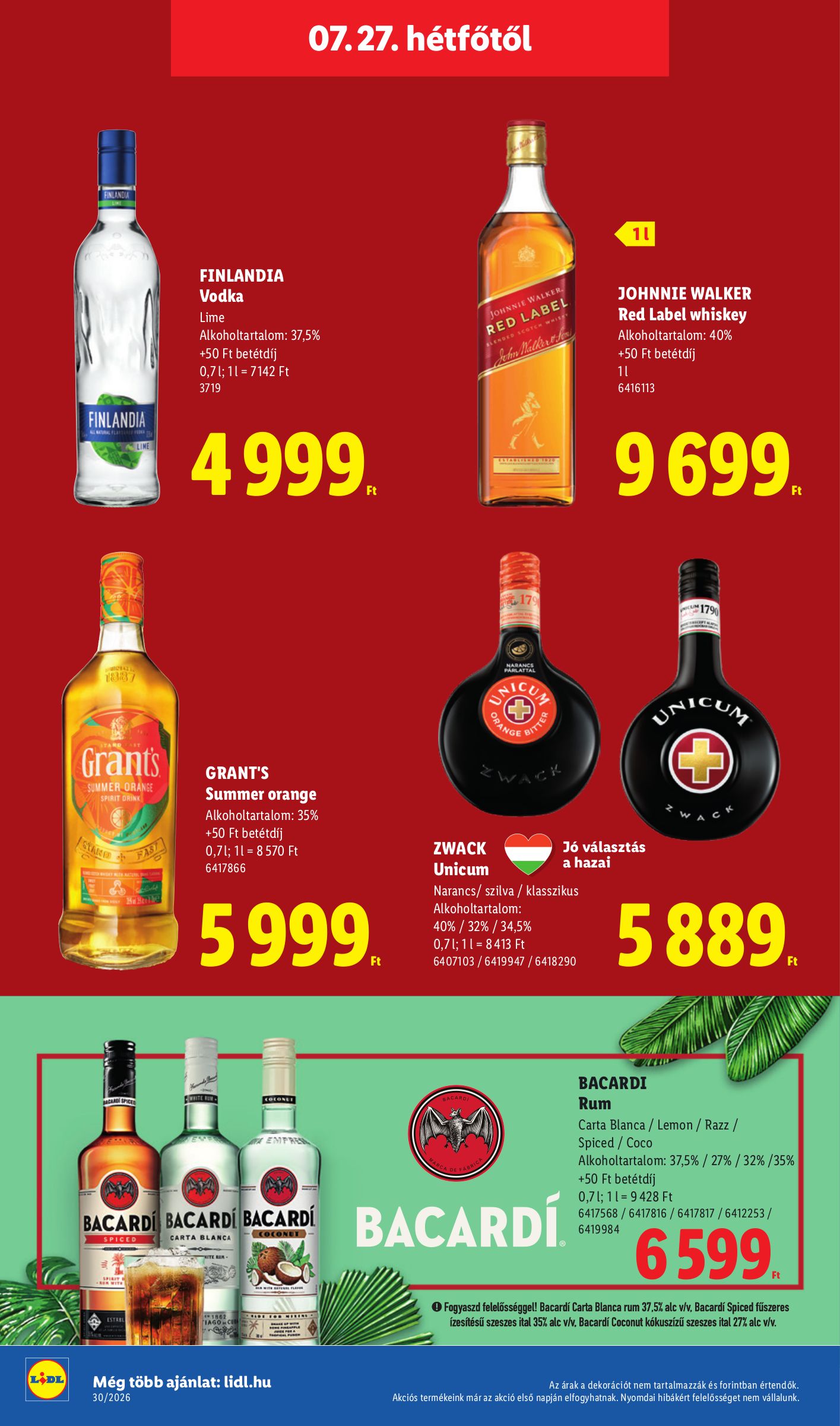 lidl - Lidl hirdetmény a következő hétre csütörtöktől 2026.07.23.-tól szerdától 2026.07.29.-ig - page: 68