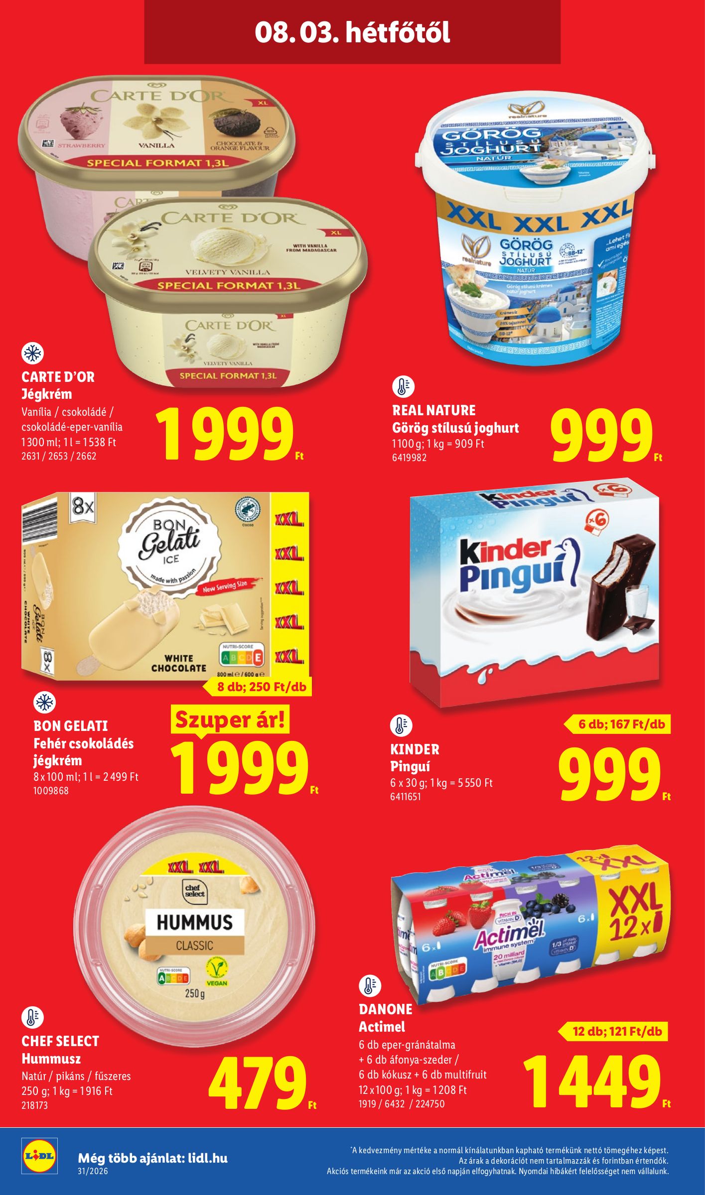 lidl - Lidl hirdetmény a következő hétre csütörtöktől 2026.07.30.-tól szerdától 2026.08.05.-ig - page: 54