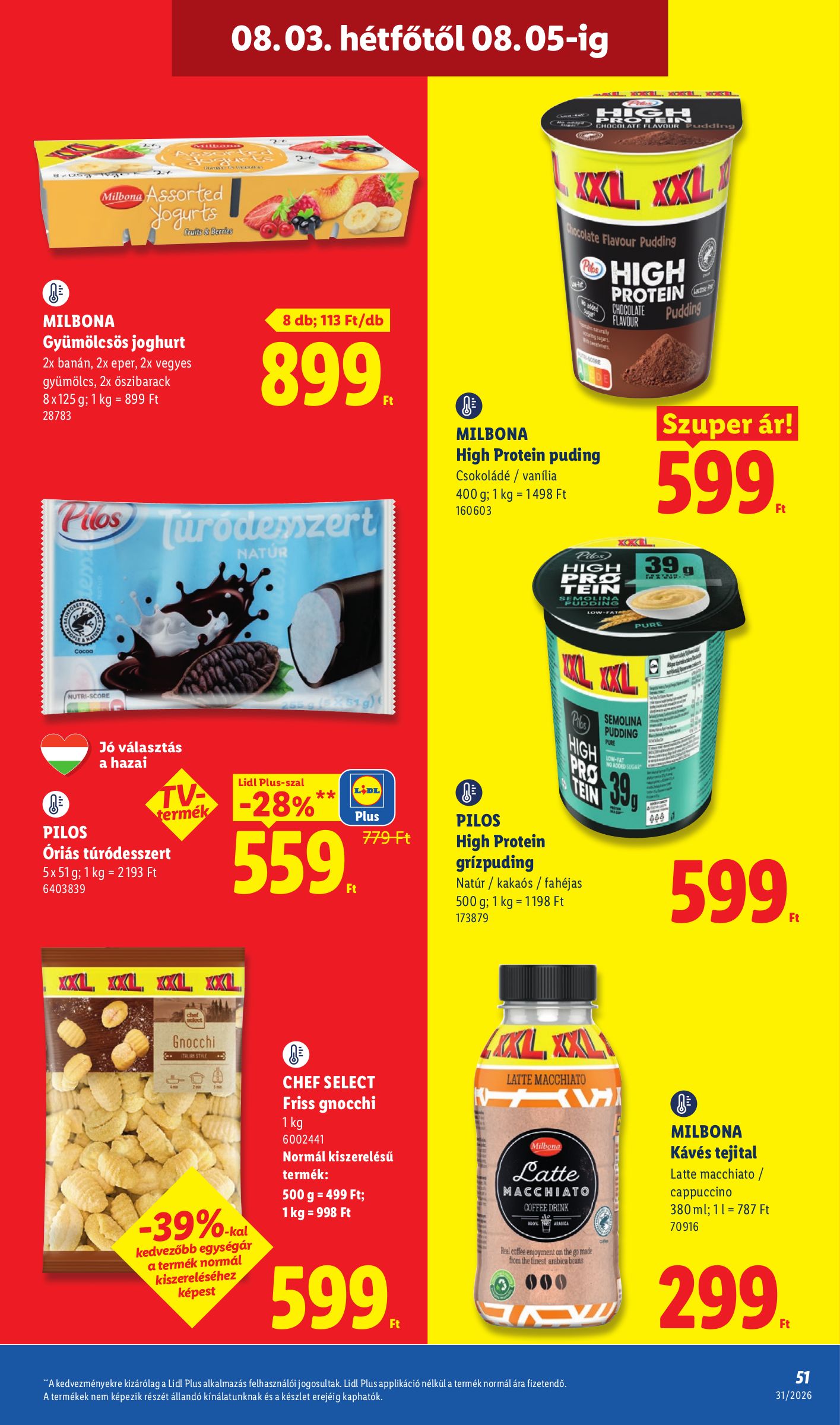 lidl - Lidl hirdetmény a következő hétre csütörtöktől 2026.07.30.-tól szerdától 2026.08.05.-ig - page: 51