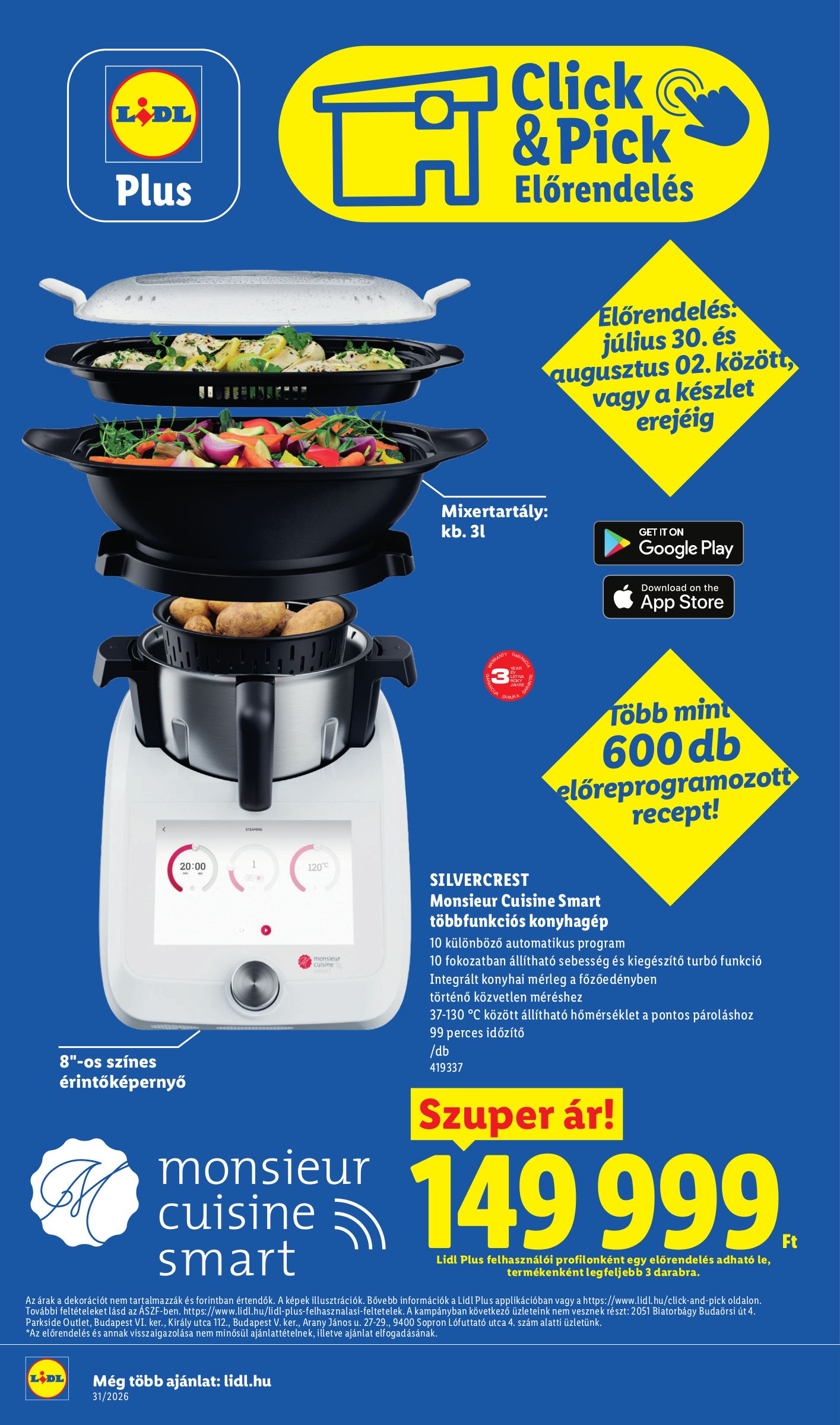 lidl - Aktuális Lidl - Nonfood szórólap érvényes csütörtöktől 2026.07.30.-től szerdától 2026.08.05.-ig - page: 4