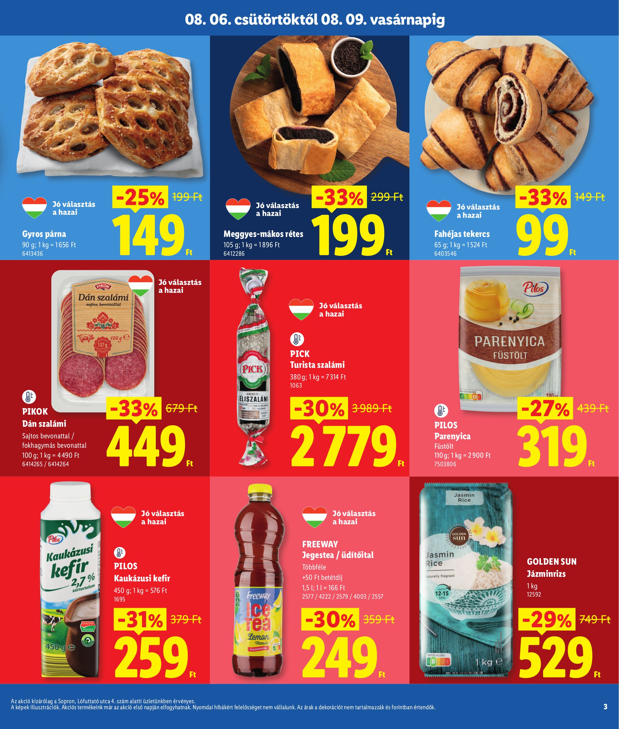 lidl - A jövőbeli Lidl - Fantasztikus extra akciók akciós újság csütörtöktől 2026.08.06.-tól vasárnaptól 2026.08.09.-ig érvényes. - page: 3