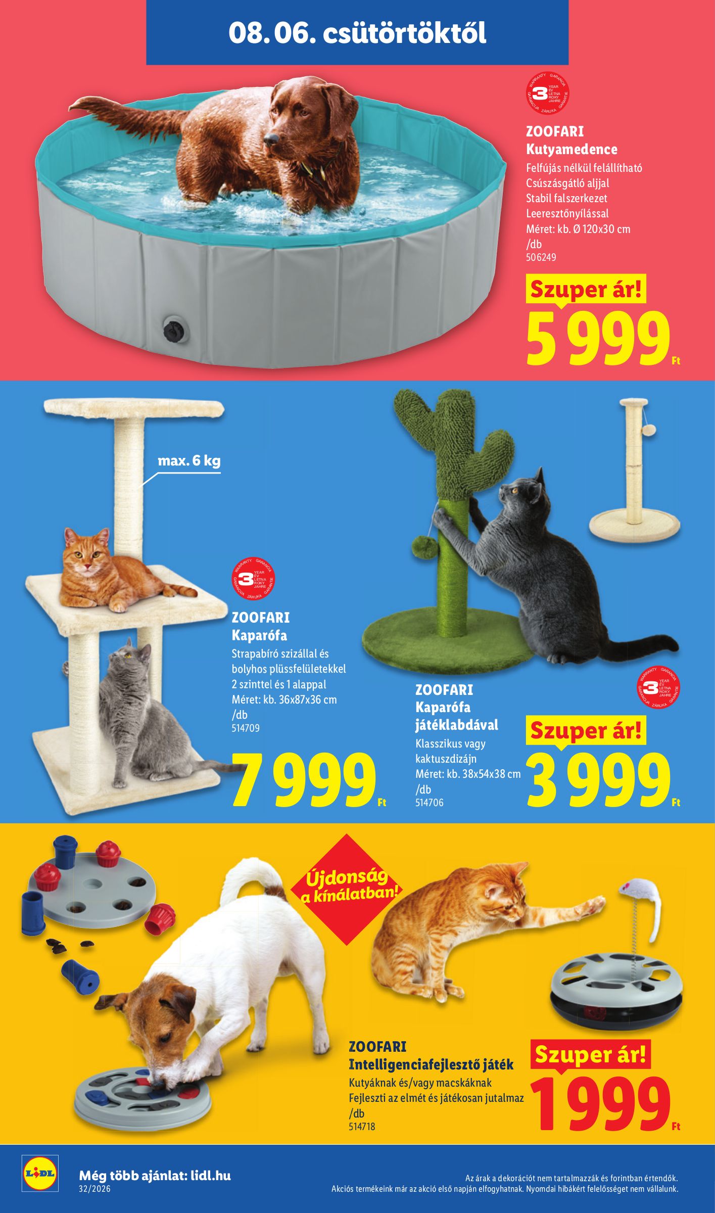 lidl - A jövőbeli Lidl - Nonfood akciós újság csütörtöktől 2026.08.06.-tól szerdától 2026.08.12.-ig érvényes. - page: 9