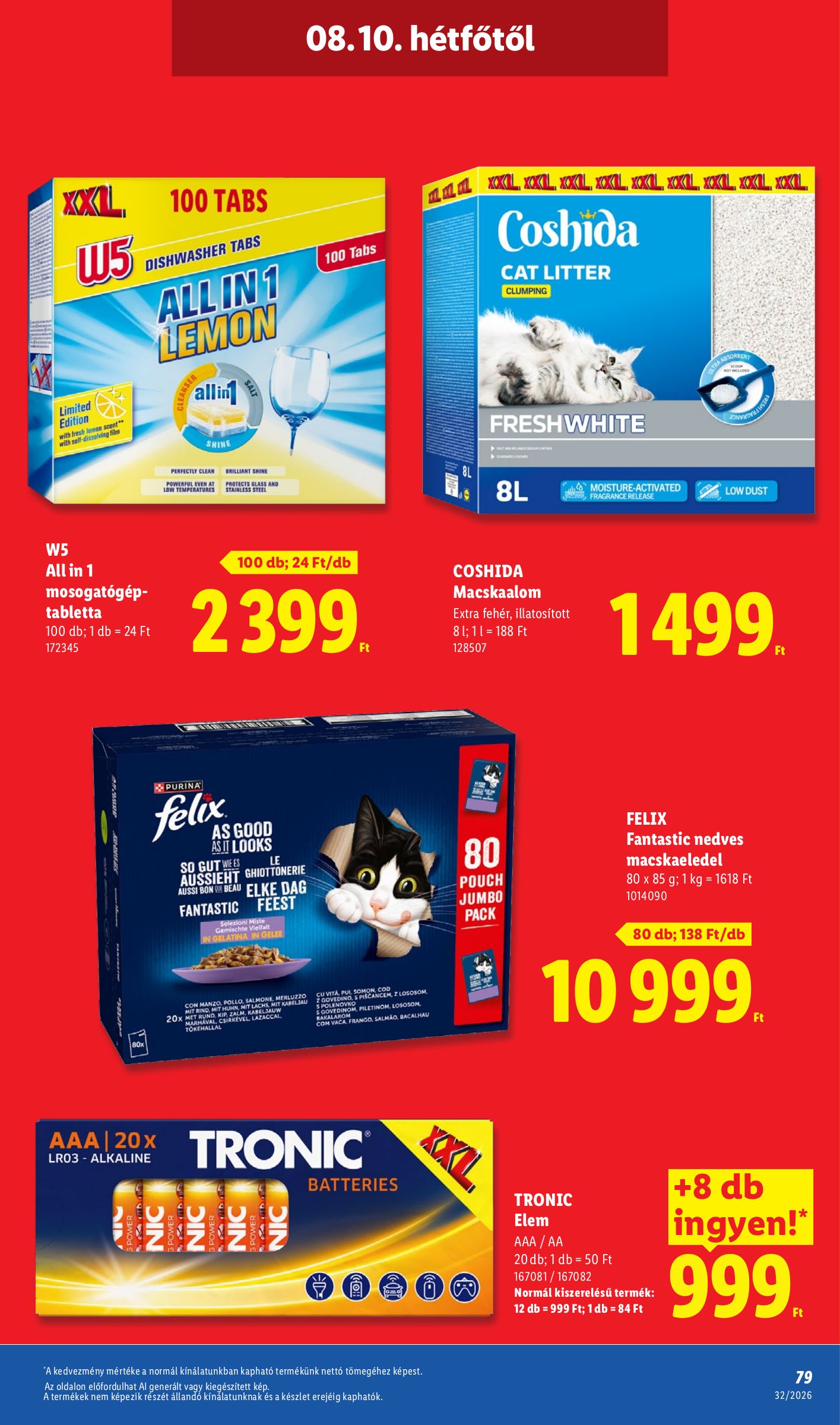 lidl - A jövőbeli Lidl - Nonfood akciós újság csütörtöktől 2026.08.06.-tól szerdától 2026.08.12.-ig érvényes. - page: 42