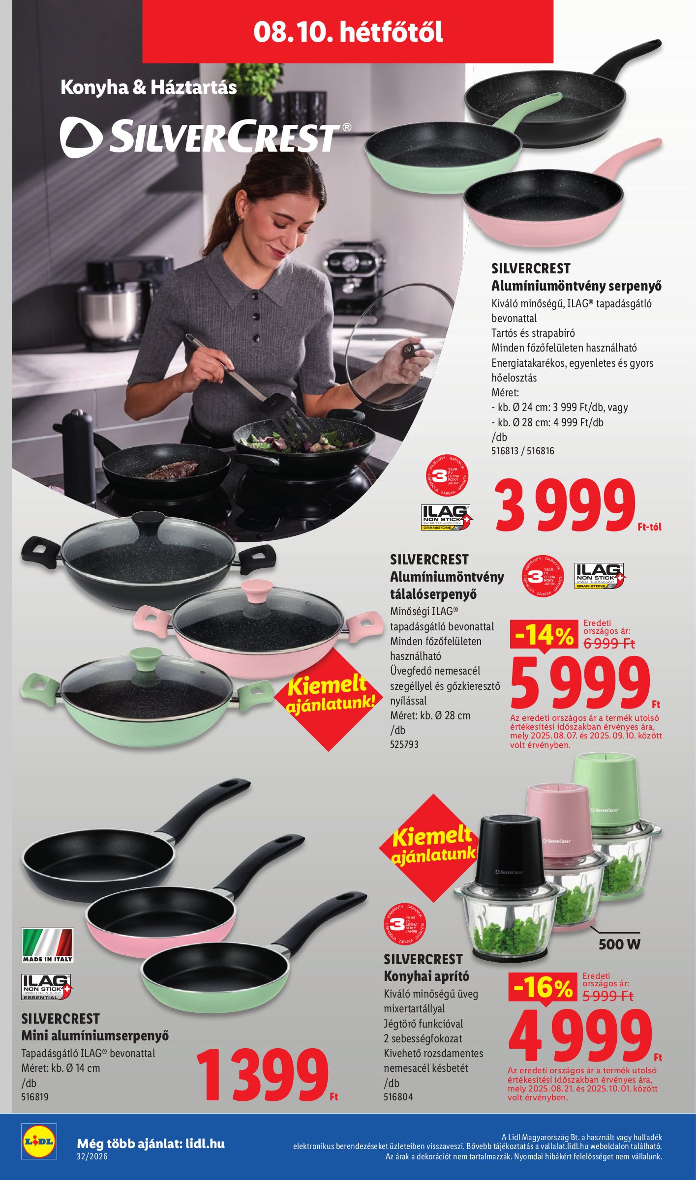 lidl - A jövőbeli Lidl - Nonfood akciós újság csütörtöktől 2026.08.06.-tól szerdától 2026.08.12.-ig érvényes. - page: 21