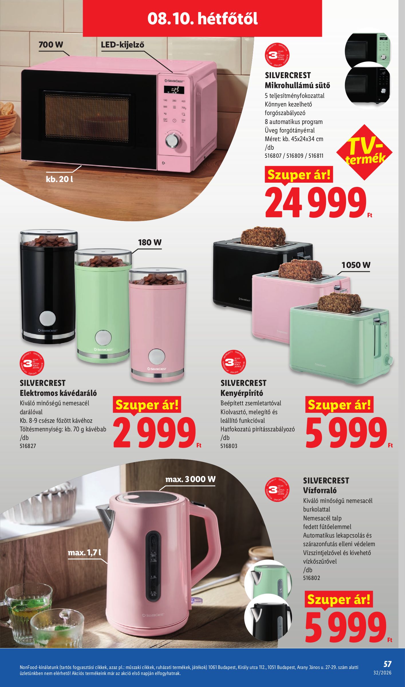lidl - A jövőbeli Lidl - Nonfood akciós újság csütörtöktől 2026.08.06.-tól szerdától 2026.08.12.-ig érvényes. - page: 20
