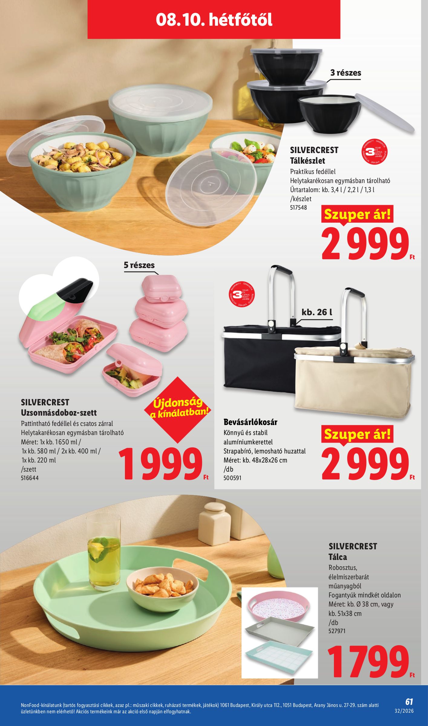 lidl - A jövőbeli Lidl - Nonfood akciós újság csütörtöktől 2026.08.06.-tól szerdától 2026.08.12.-ig érvényes. - page: 24