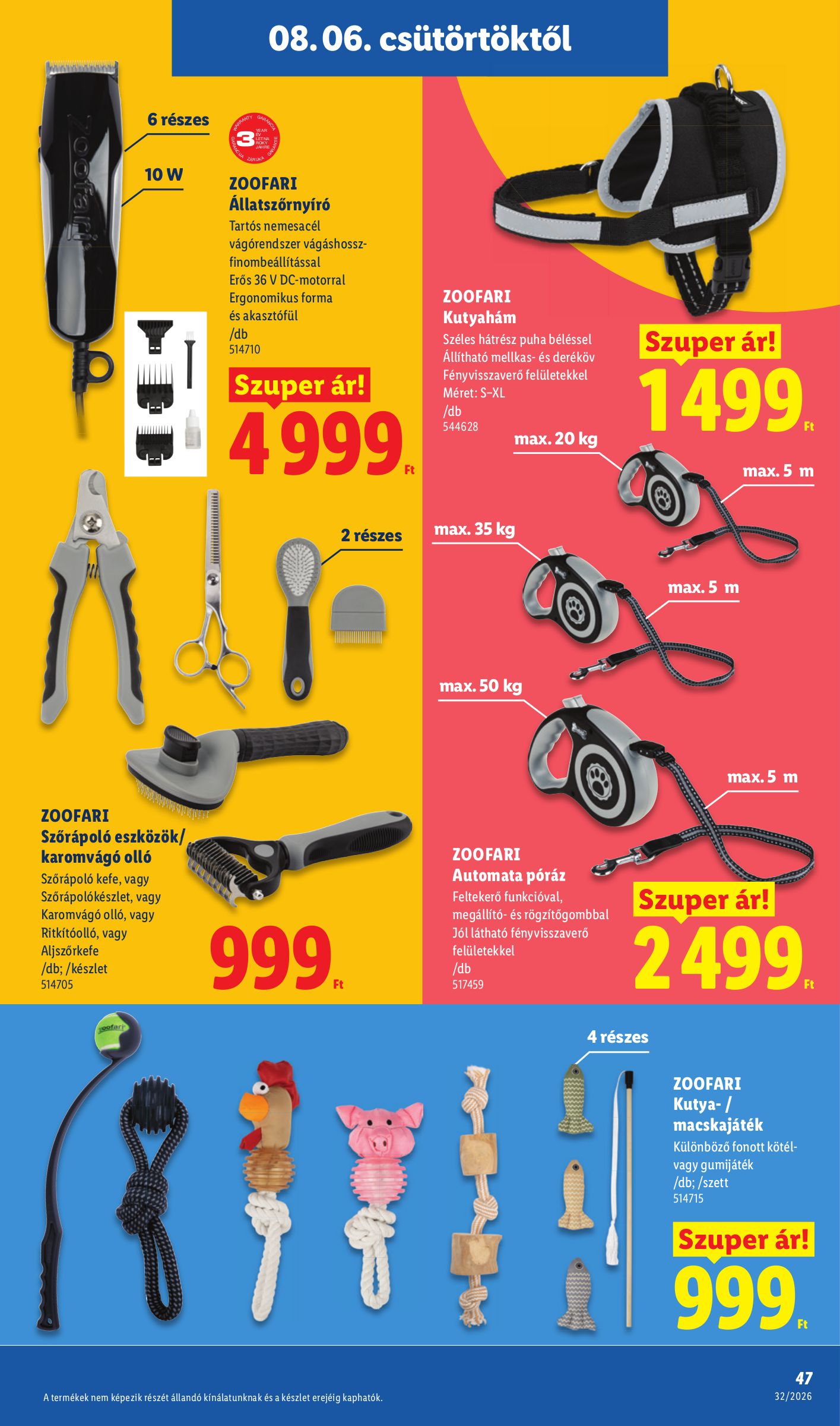 lidl - A jövőbeli Lidl - Nonfood akciós újság csütörtöktől 2026.08.06.-tól szerdától 2026.08.12.-ig érvényes. - page: 10