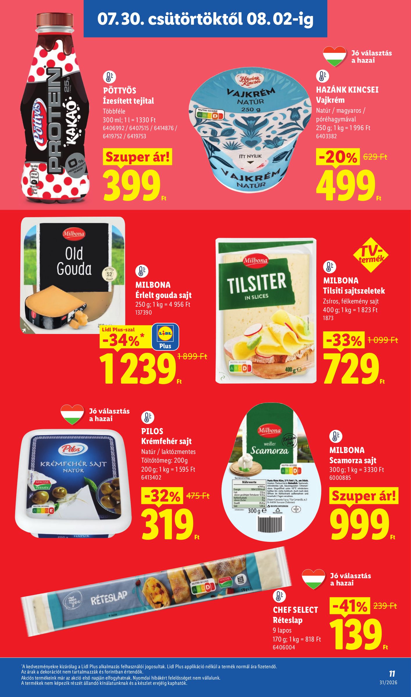 lidl - Aktuális Lidl szórólap érvényes csütörtöktől 2026.07.30.-től szerdától 2026.08.05.-ig - page: 11