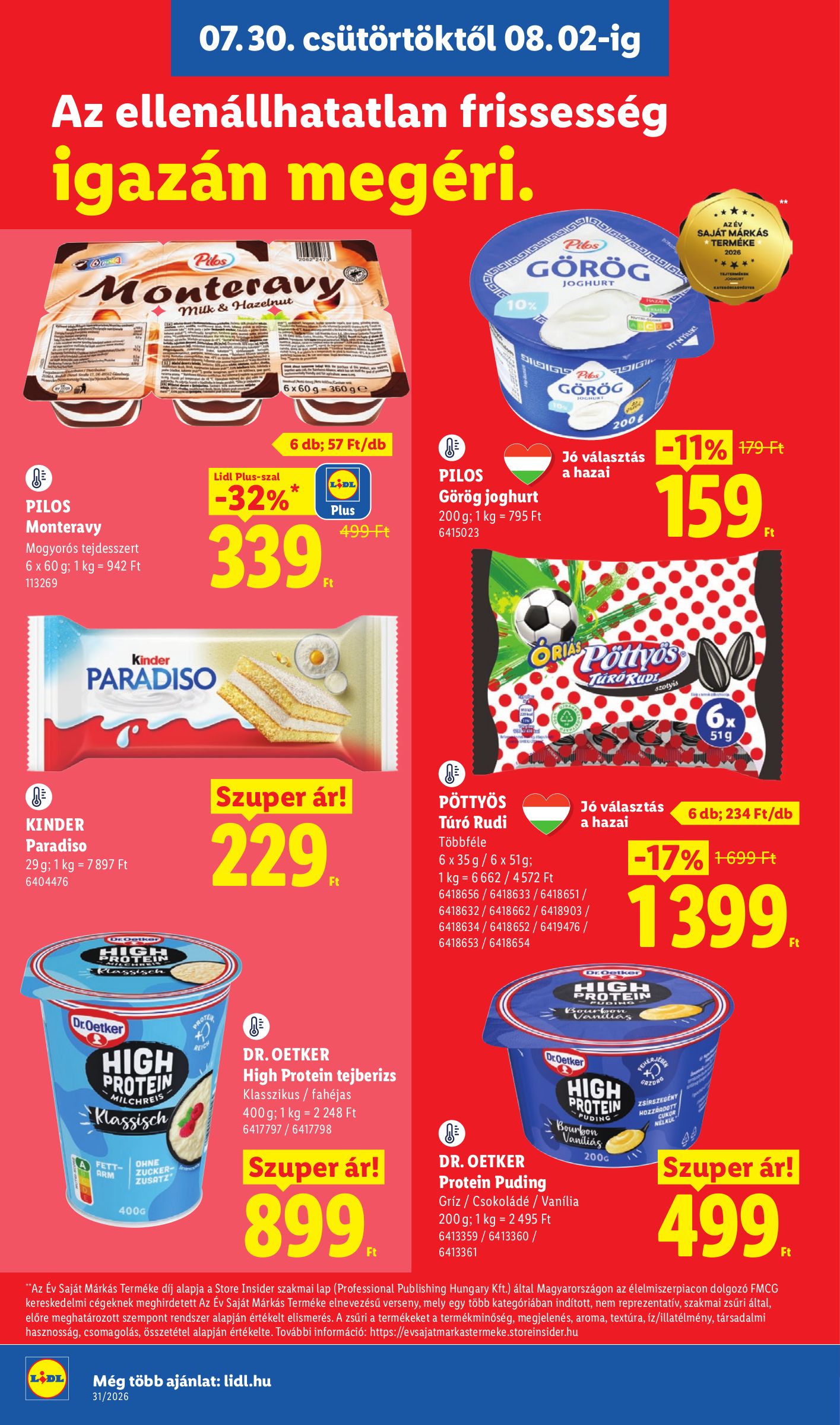 lidl - Aktuális Lidl szórólap érvényes csütörtöktől 2026.07.30.-től szerdától 2026.08.05.-ig - page: 10