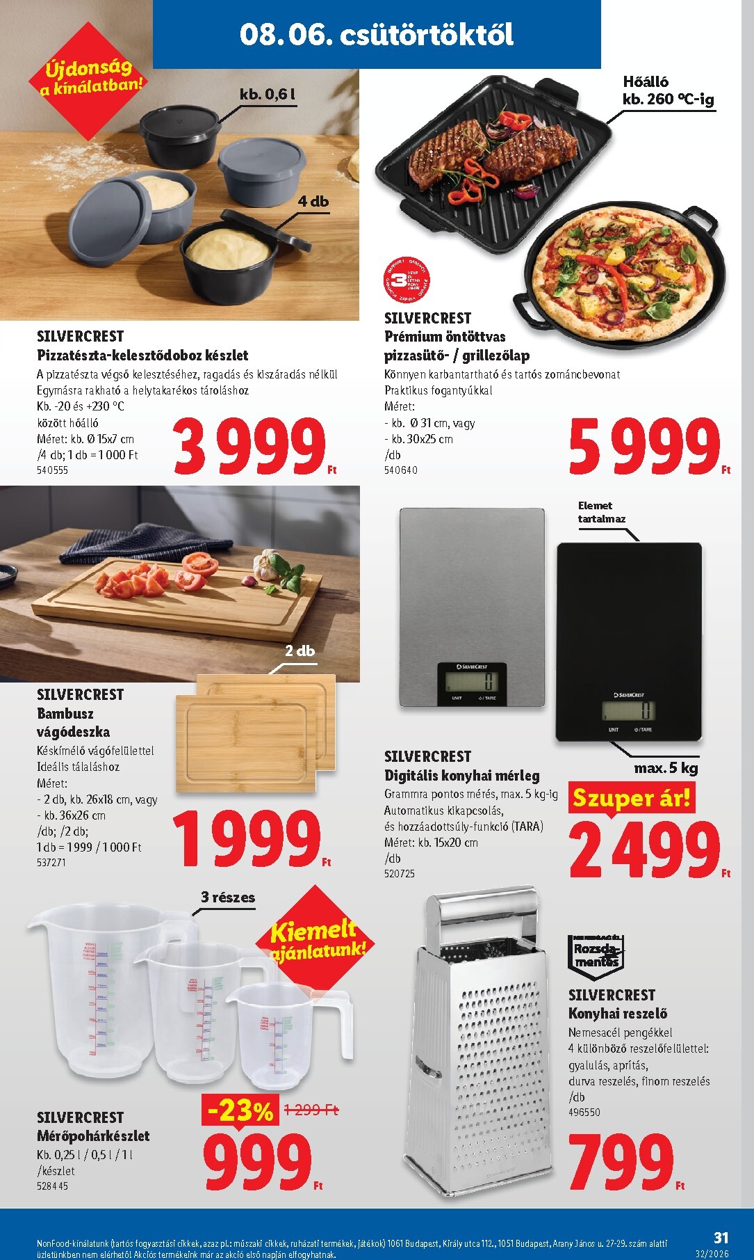 lidl - A jövőbeli Lidl akciós újság csütörtöktől 2026.08.06.-tól szerdától 2026.08.12.-ig érvényes. - page: 17