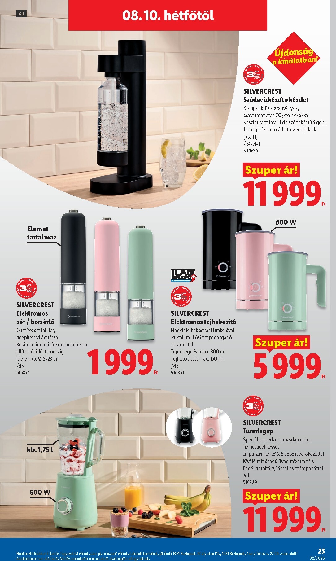 lidl - A jövőbeli Lidl akciós újság csütörtöktől 2026.08.06.-tól szerdától 2026.08.12.-ig érvényes. - page: 23