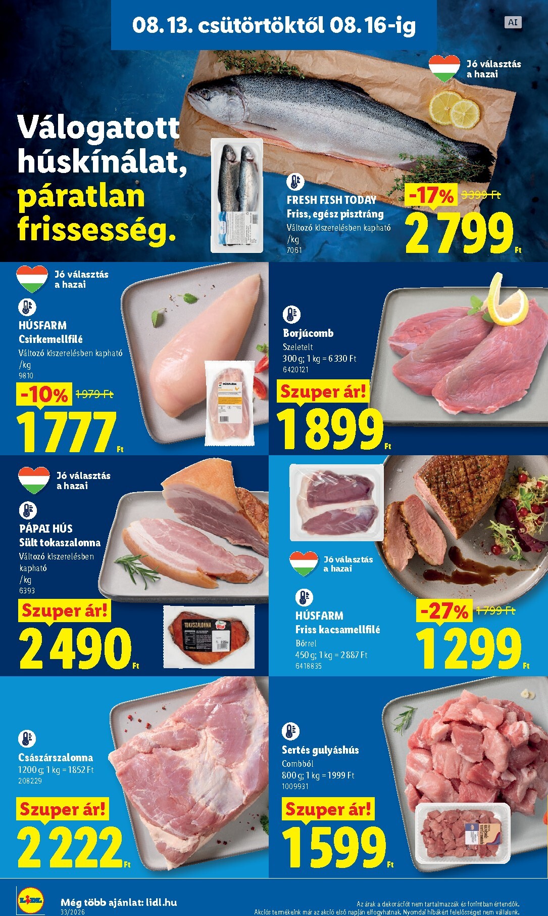 lidl - Lidl hirdetmény a következő hétre csütörtöktől 2026.08.13.-tól keddtől 2026.08.18.-ig - page: 6