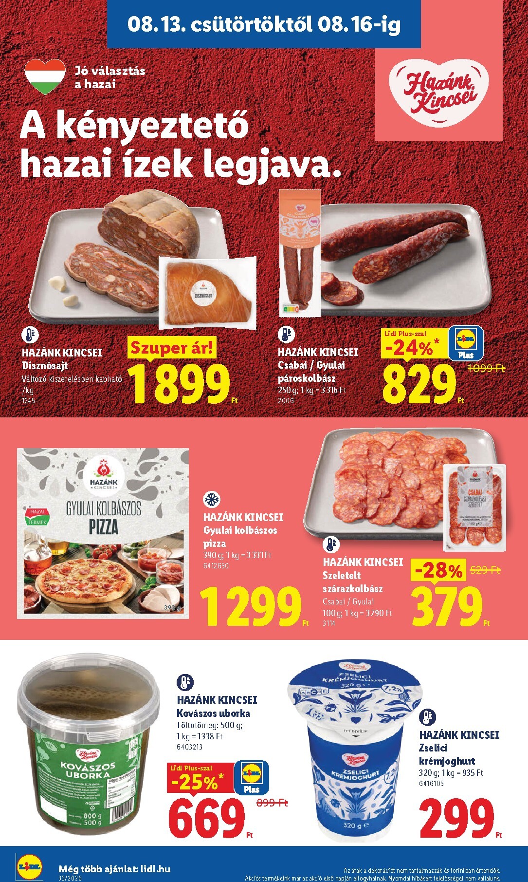 lidl - Aktuális Lidl szórólap érvényes csütörtöktől 2026.08.13.-től keddtől 2026.08.18.-ig - page: 20