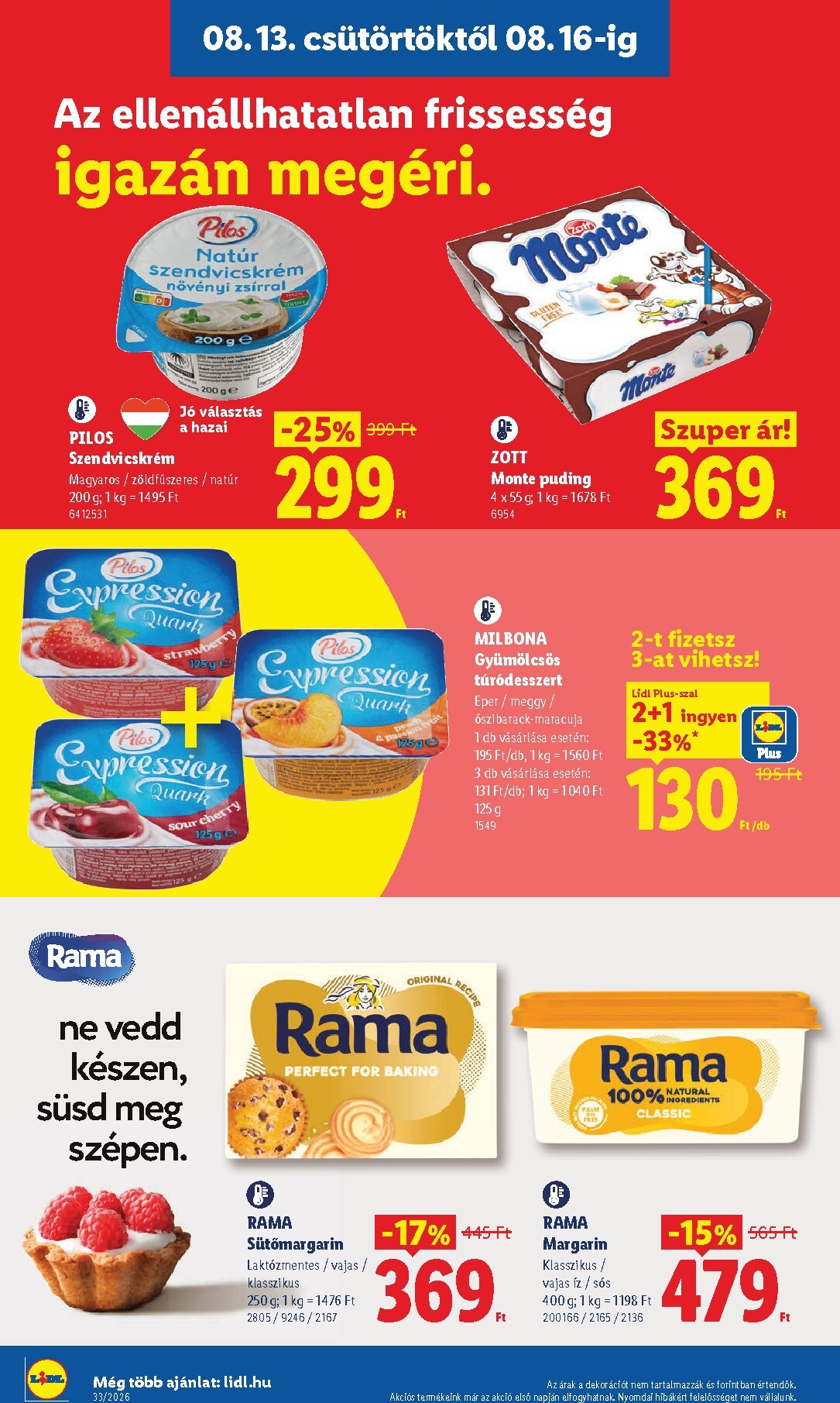 lidl - Aktuális Lidl szórólap érvényes csütörtöktől 2026.08.13.-től keddtől 2026.08.18.-ig - page: 8