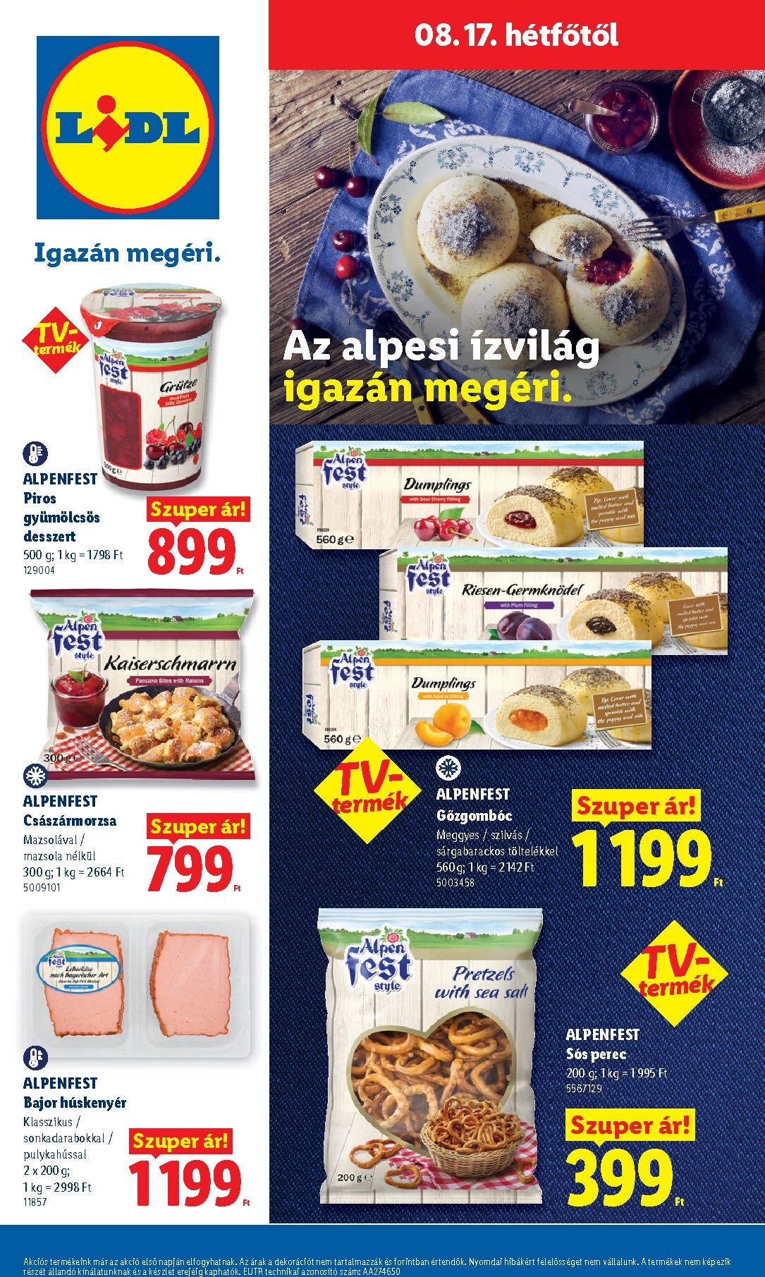 lidl - Aktuális Lidl szórólap érvényes csütörtöktől 2026.08.13.-től keddtől 2026.08.18.-ig - page: 70