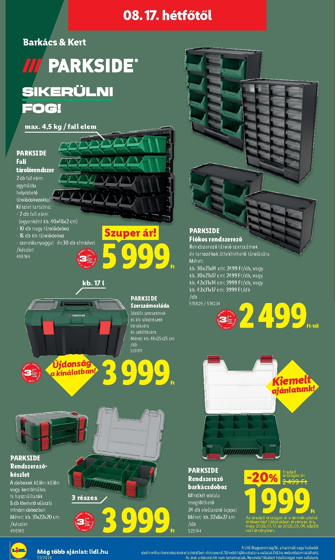 lidl - Aktuális Lidl szórólap érvényes csütörtöktől 2026.08.13.-től keddtől 2026.08.18.-ig - page: 54