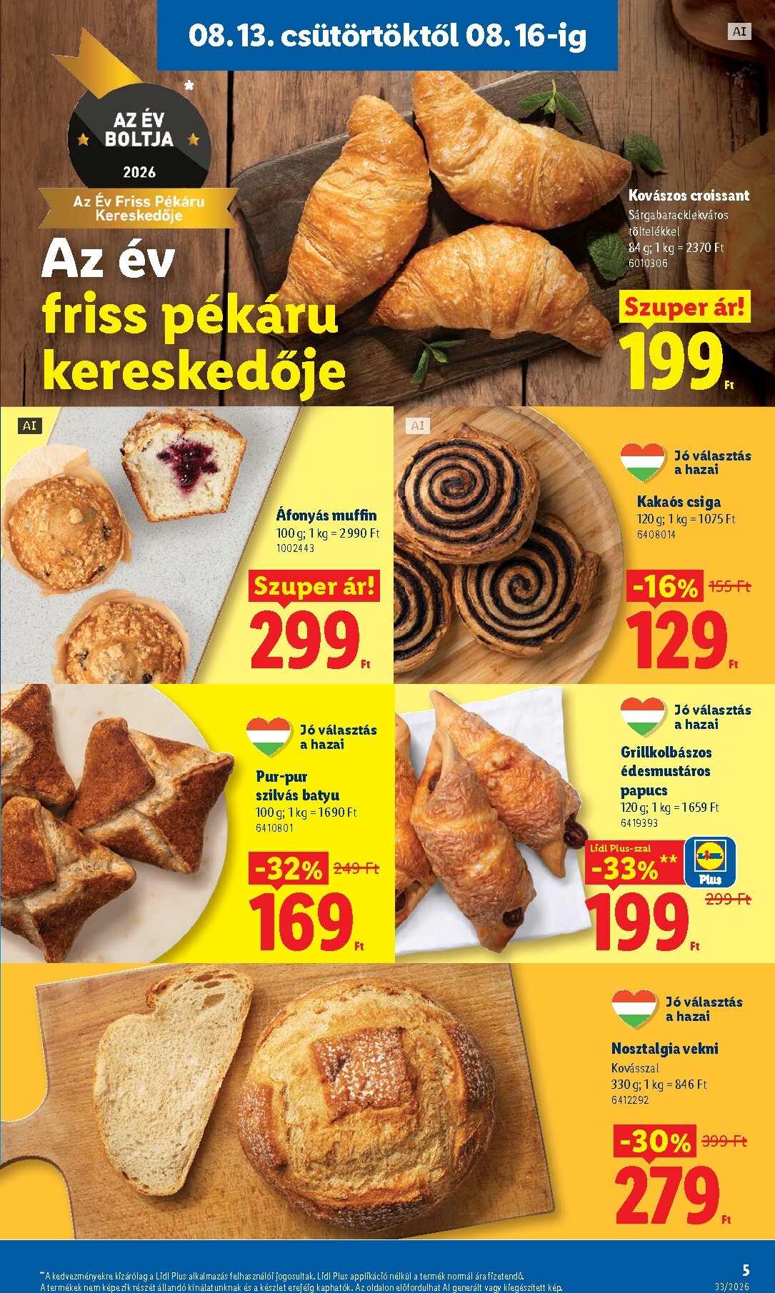 lidl - Aktuális Lidl szórólap érvényes csütörtöktől 2026.08.13.-től keddtől 2026.08.18.-ig - page: 5