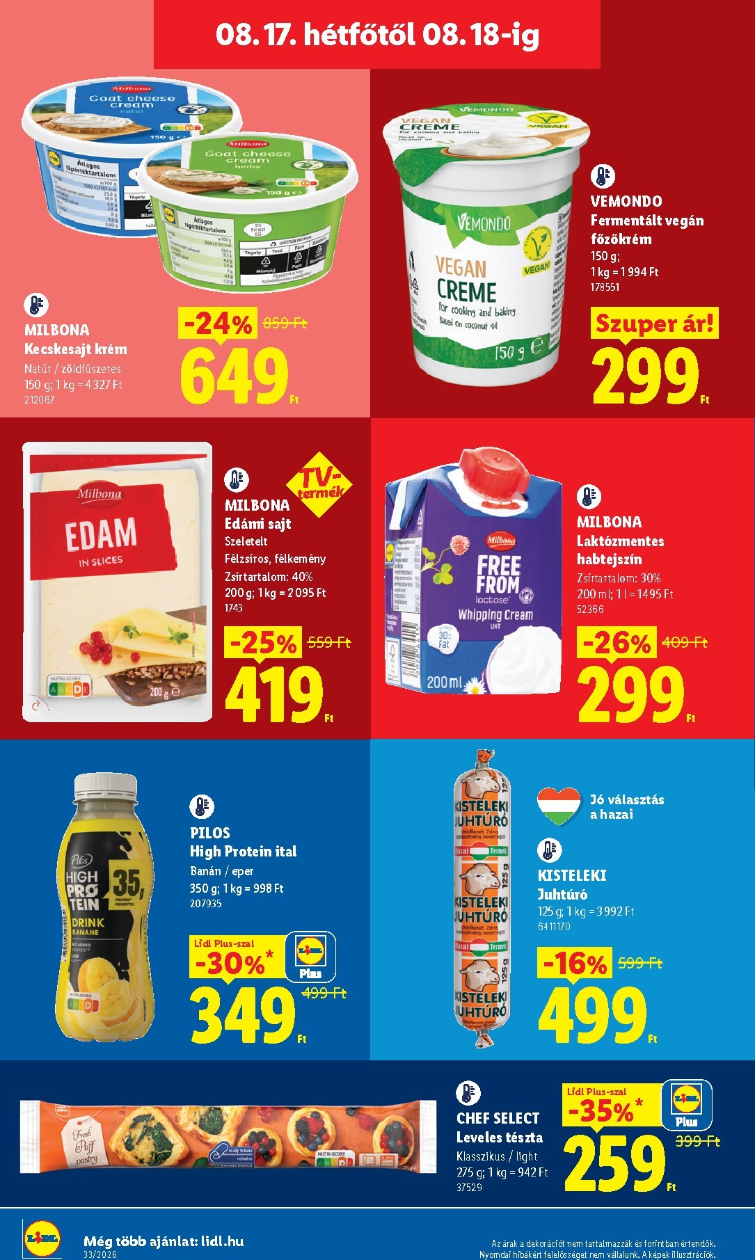 lidl - Aktuális Lidl szórólap érvényes csütörtöktől 2026.08.13.-től keddtől 2026.08.18.-ig - page: 60