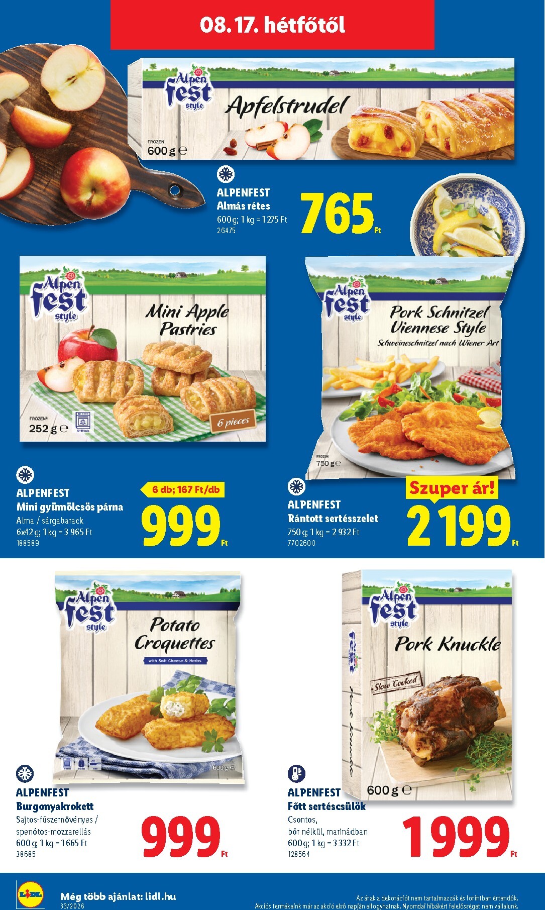 lidl - Aktuális Lidl szórólap érvényes csütörtöktől 2026.08.13.-től keddtől 2026.08.18.-ig - page: 64