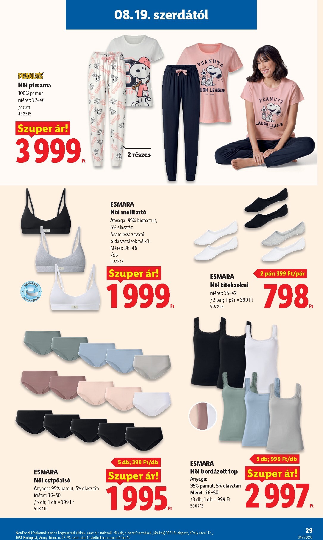 lidl - Lidl hirdetmény a következő hétre szerdától 2026.08.19.-tól szerdától 2026.08.26.-ig - page: 29