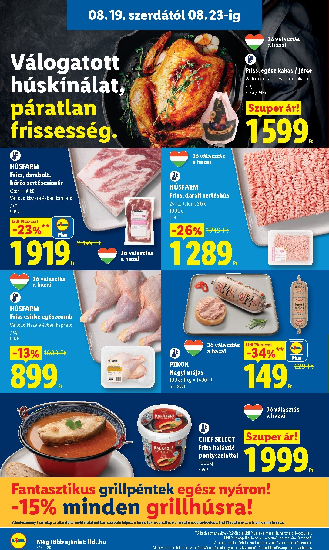 lidl - Lidl hirdetmény a következő hétre szerdától 2026.08.19.-tól szerdától 2026.08.26.-ig - page: 6