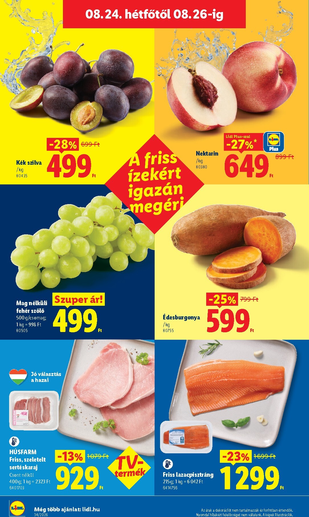 lidl - Lidl hirdetmény a következő hétre szerdától 2026.08.19.-tól szerdától 2026.08.26.-ig - page: 54