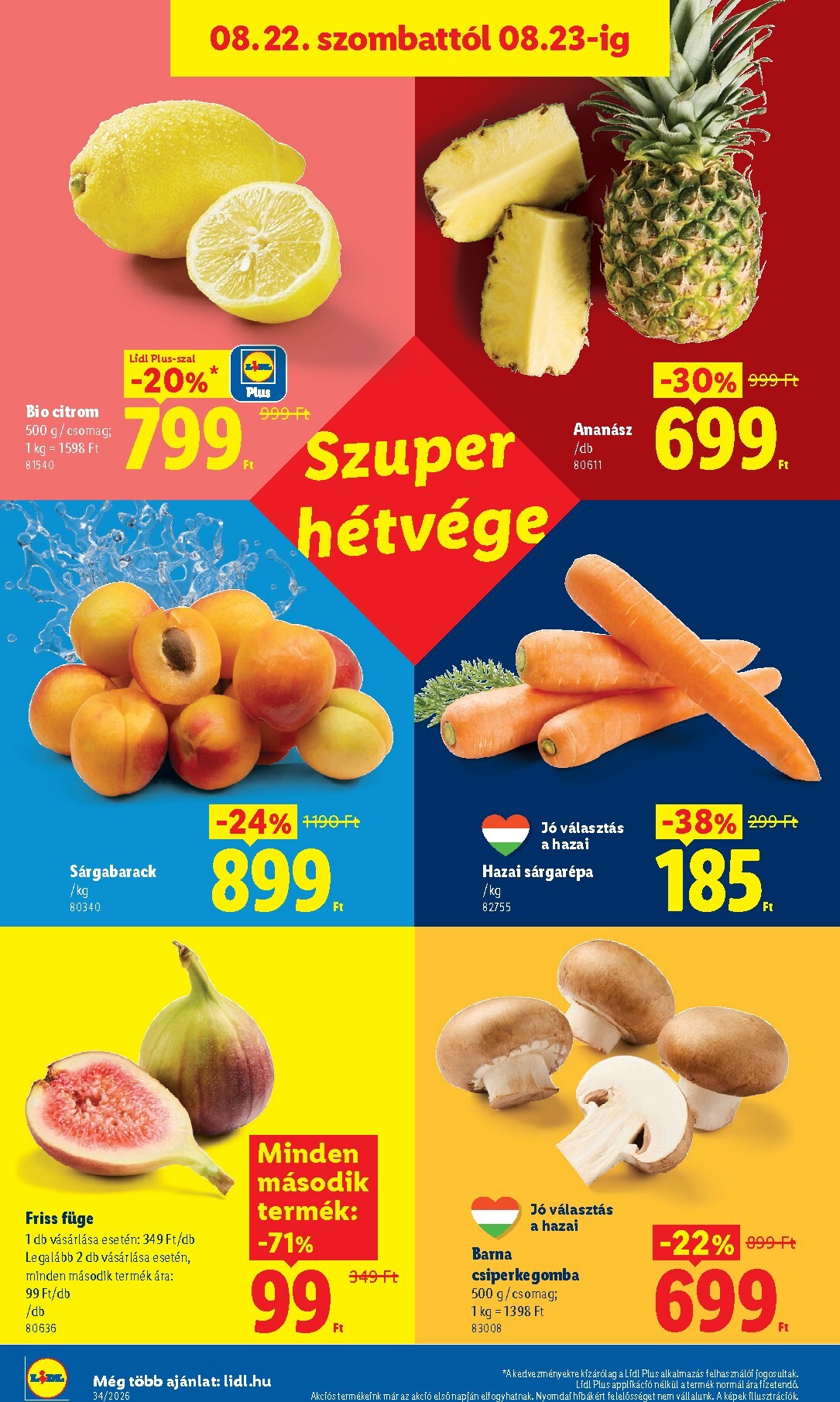 lidl - Lidl hirdetmény a következő hétre szerdától 2026.08.19.-tól szerdától 2026.08.26.-ig - page: 34