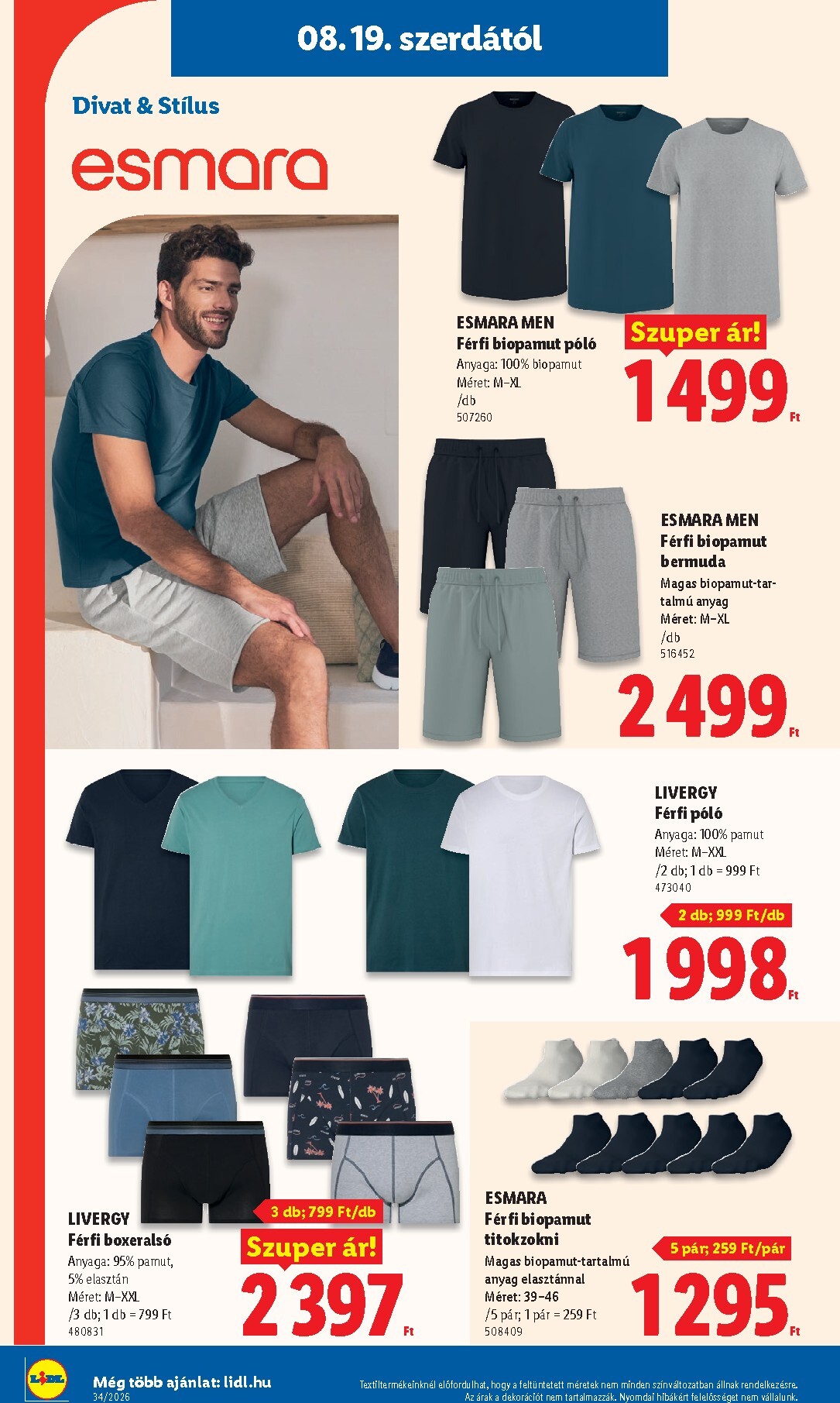 lidl - Lidl - Nonfood hirdetmény a következő hétre szerdától 2026.08.19.-tól szerdától 2026.08.26.-ig - page: 8