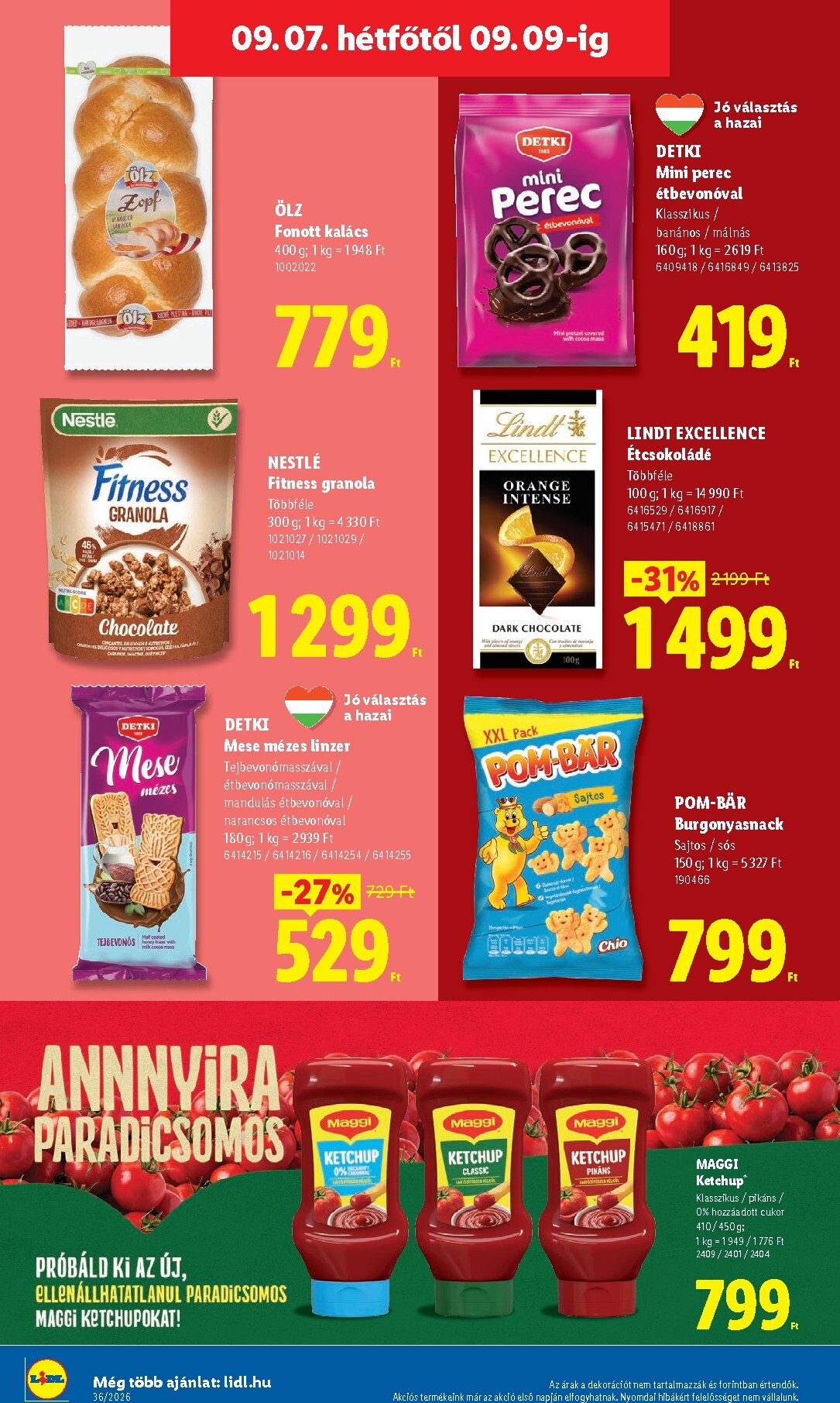 lidl - Lidl hirdetmény a következő hétre csütörtöktől 2026.09.03.-tól szerdától 2026.09.09.-ig - page: 60