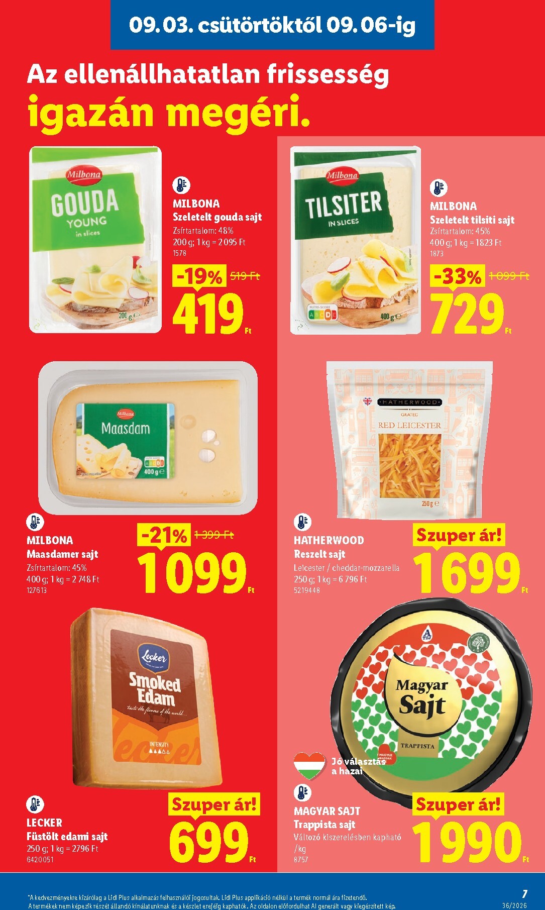 lidl - Aktuális Lidl szórólap érvényes csütörtöktől 2026.09.03.-től szerdától 2026.09.09.-ig - page: 7