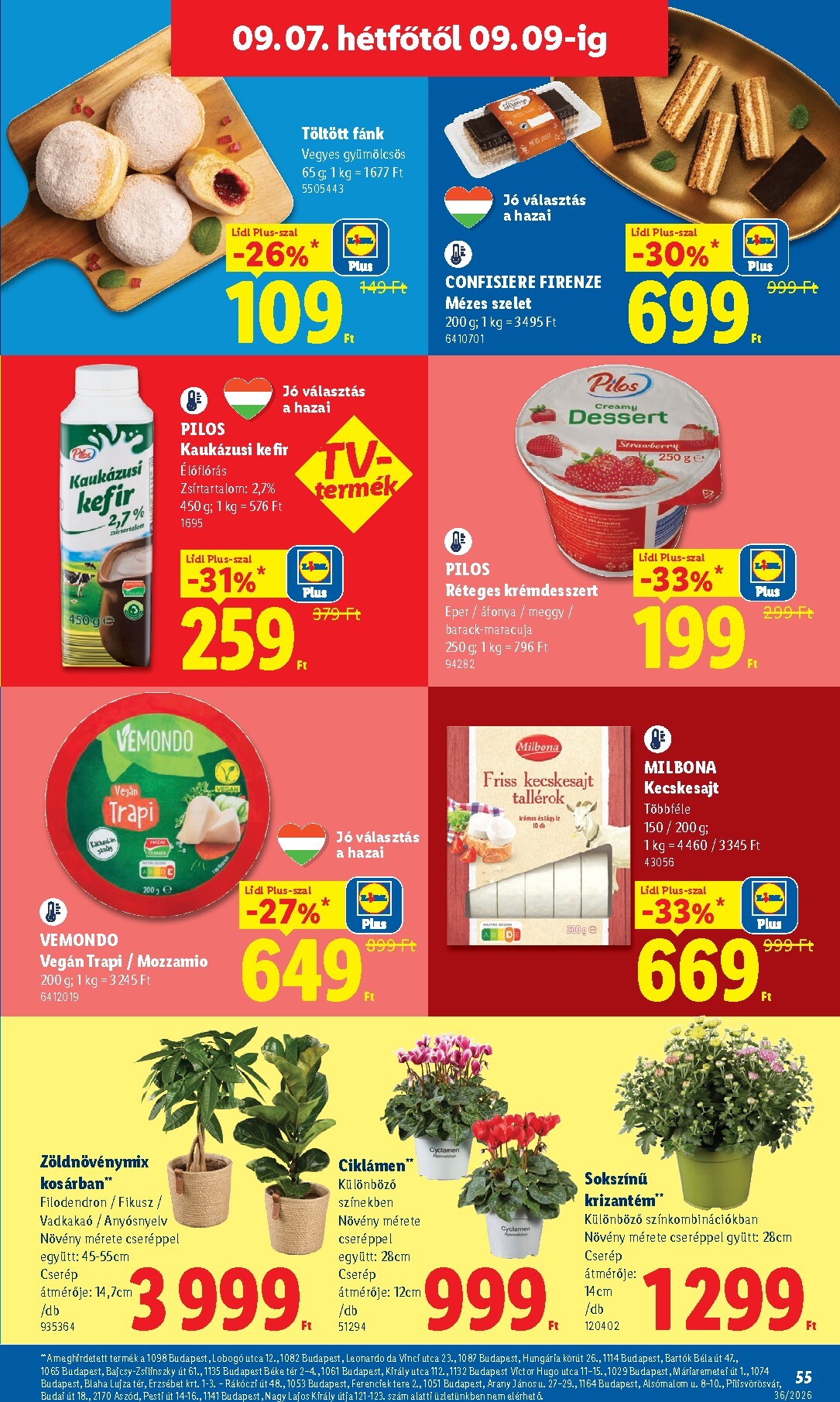 lidl - Aktuális Lidl szórólap érvényes csütörtöktől 2026.09.03.-től szerdától 2026.09.09.-ig - page: 55