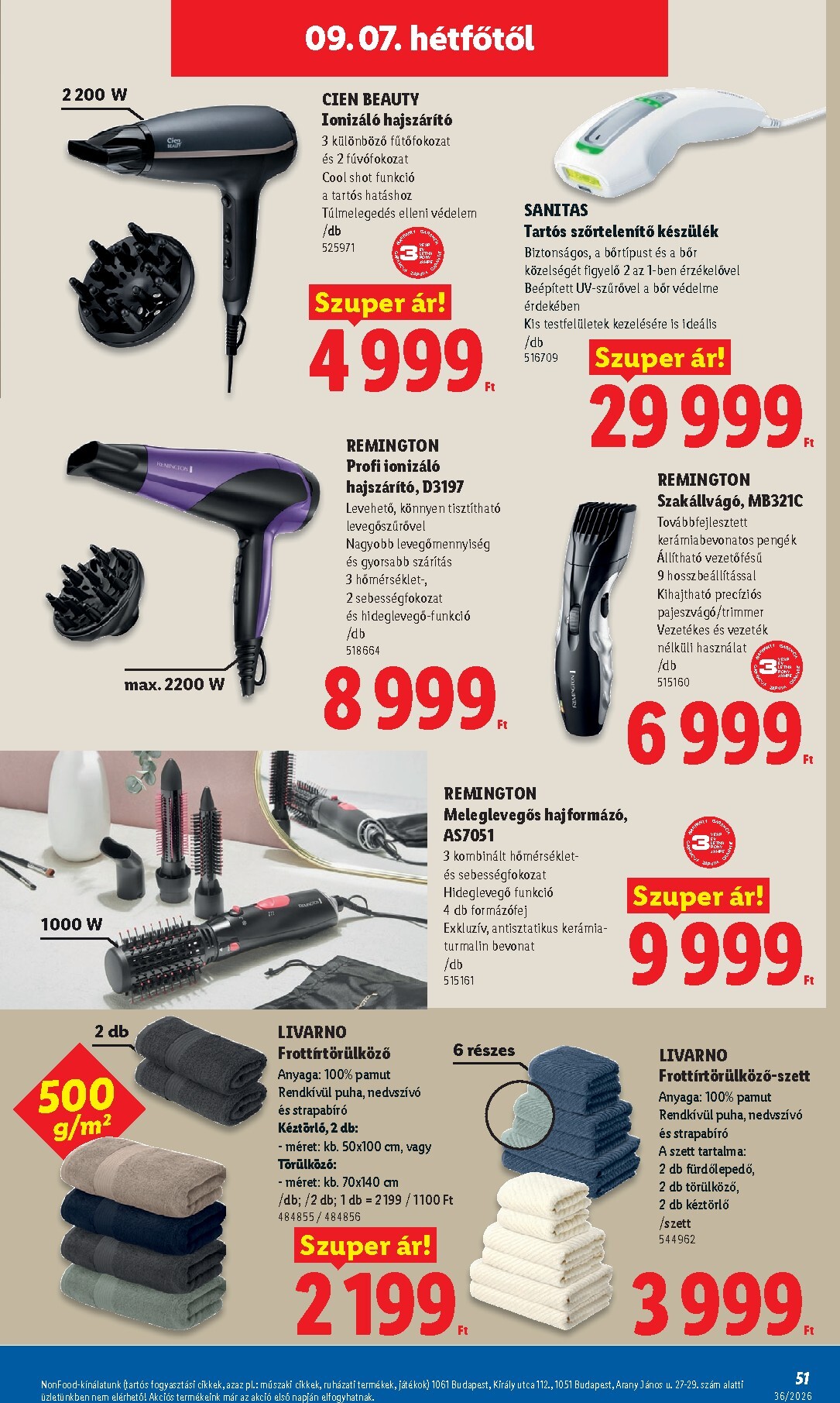 lidl - Aktuális Lidl szórólap érvényes csütörtöktől 2026.09.03.-től szerdától 2026.09.09.-ig - page: 51