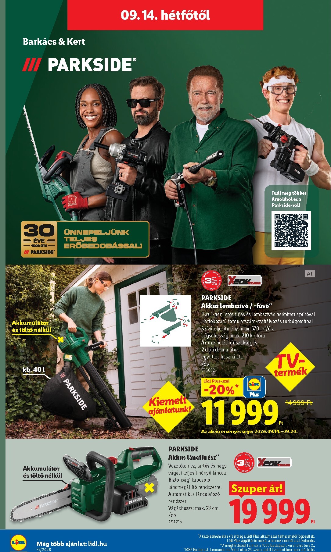lidl - Lidl - Nonfood hirdetmény a következő hétre csütörtöktől 2026.09.10.-tól szerdától 2026.09.16.-ig - page: 18