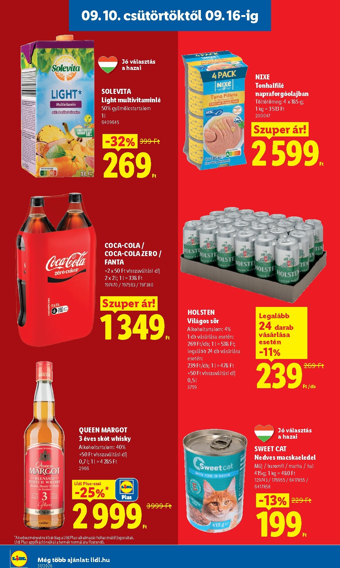 lidl - Aktuális Lidl szórólap érvényes csütörtöktől 2026.09.10.-től szerdától 2026.09.16.-ig - page: 14