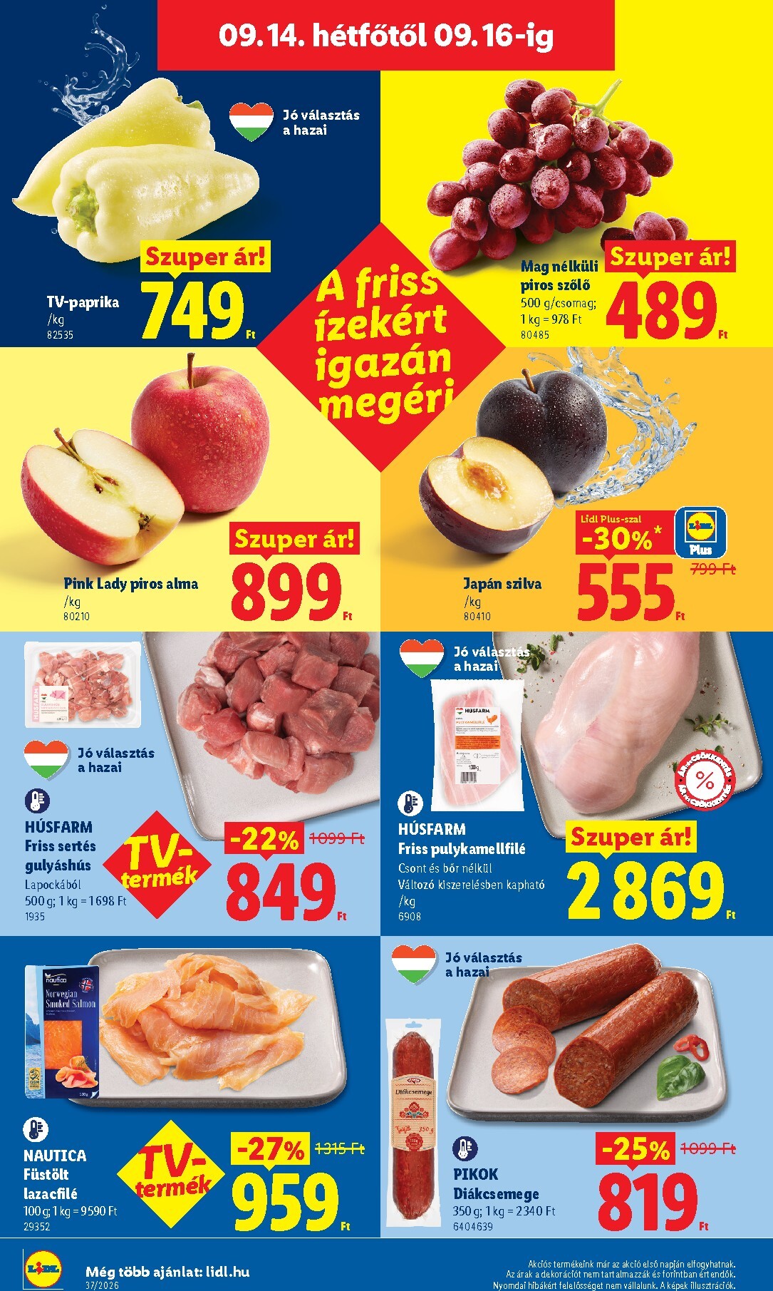 lidl - Aktuális Lidl szórólap érvényes csütörtöktől 2026.09.10.-től szerdától 2026.09.16.-ig - page: 58
