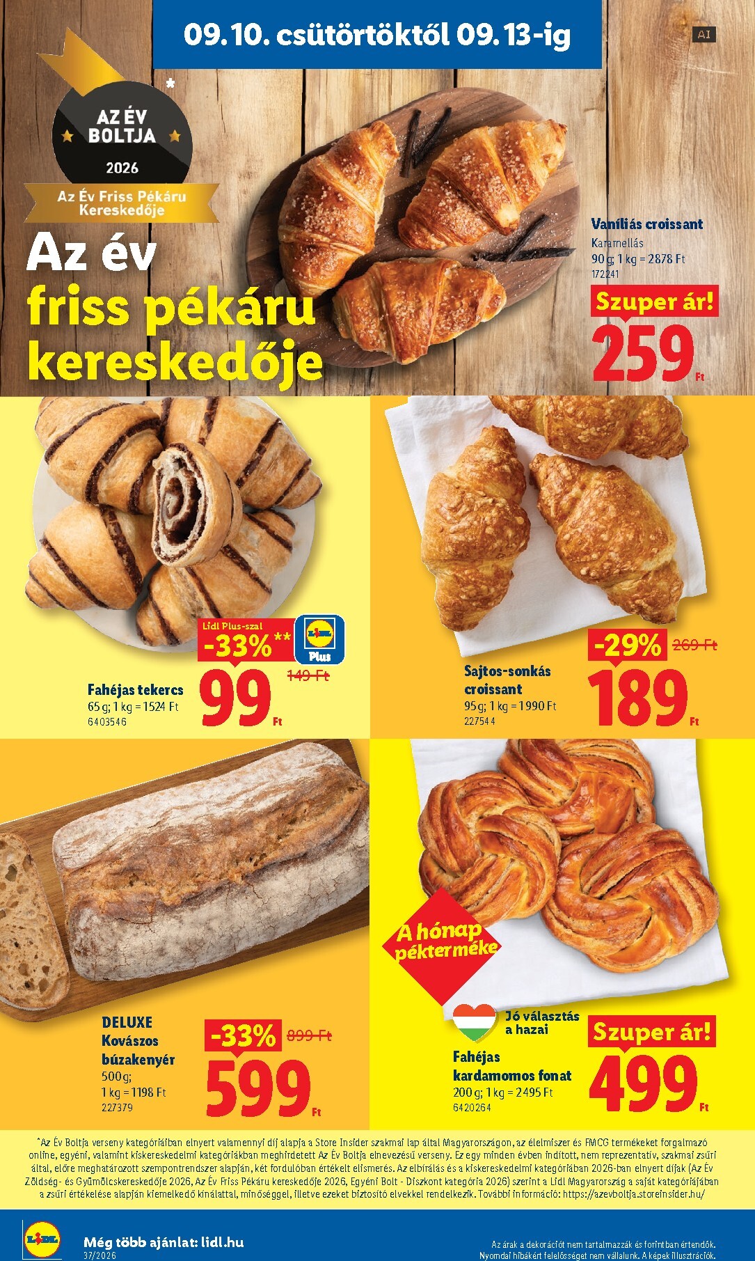 lidl - Aktuális Lidl szórólap érvényes csütörtöktől 2026.09.10.-től szerdától 2026.09.16.-ig - page: 4
