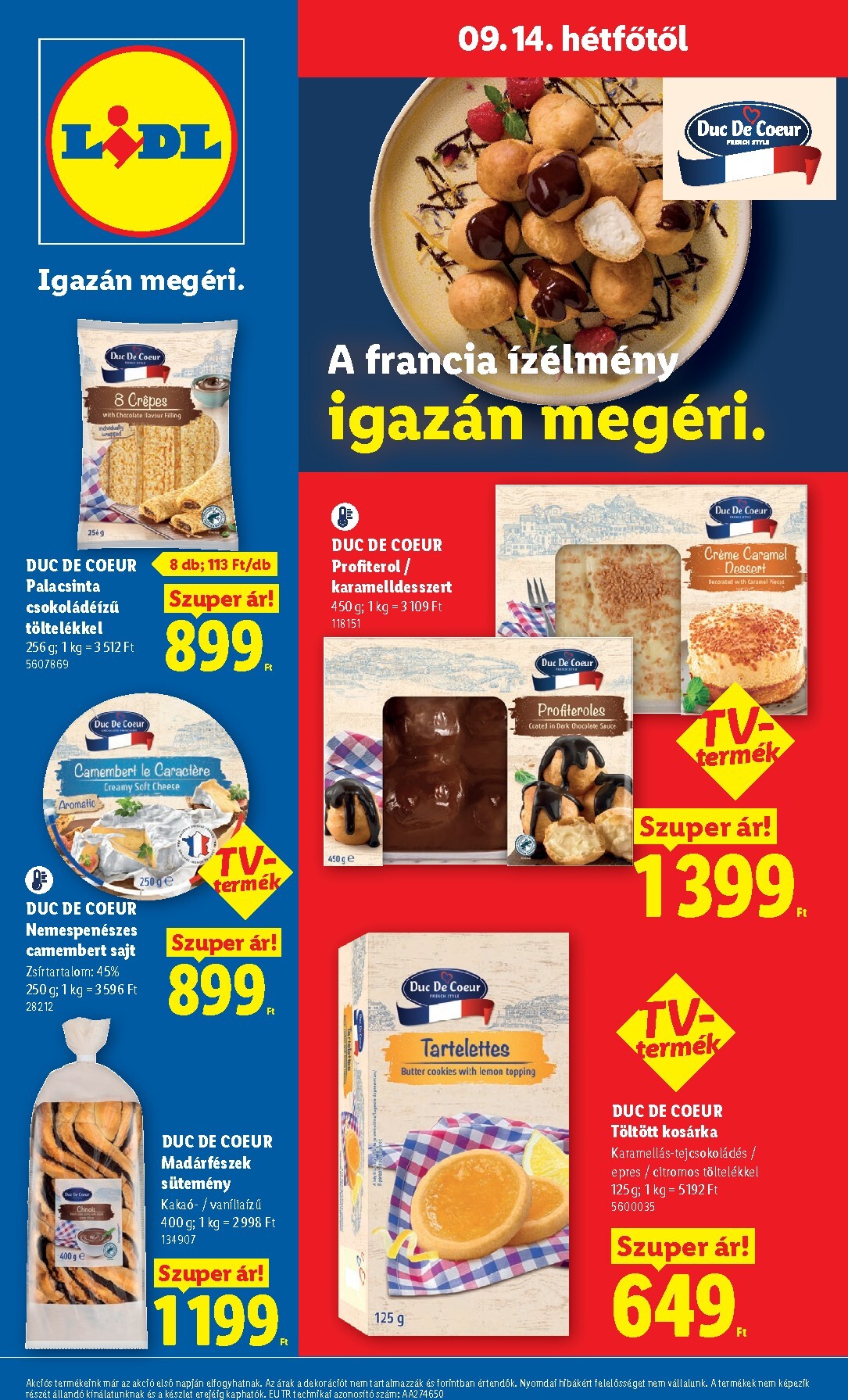 lidl - Aktuális Lidl szórólap érvényes csütörtöktől 2026.09.10.-től szerdától 2026.09.16.-ig - page: 68