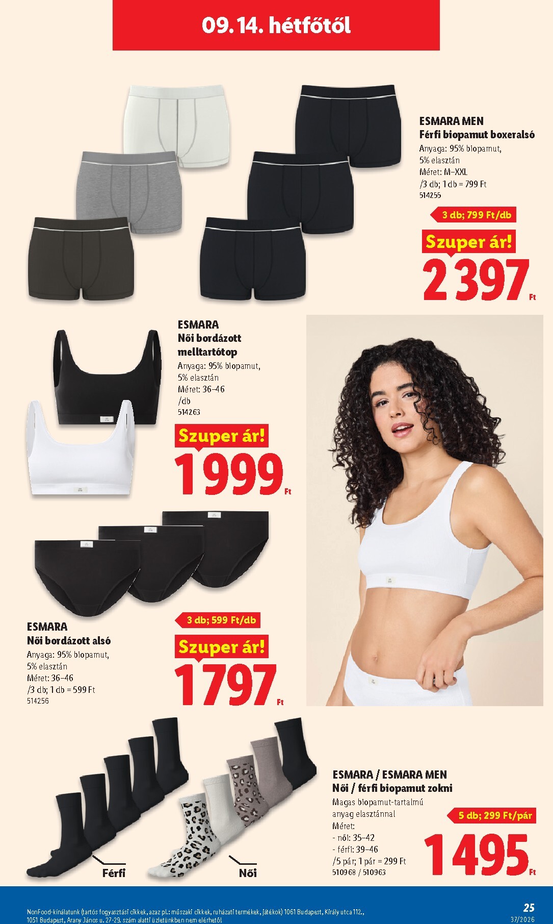 lidl - Aktuális Lidl - Nonfood szórólap érvényes csütörtöktől 2026.09.10.-től szerdától 2026.09.16.-ig - page: 25