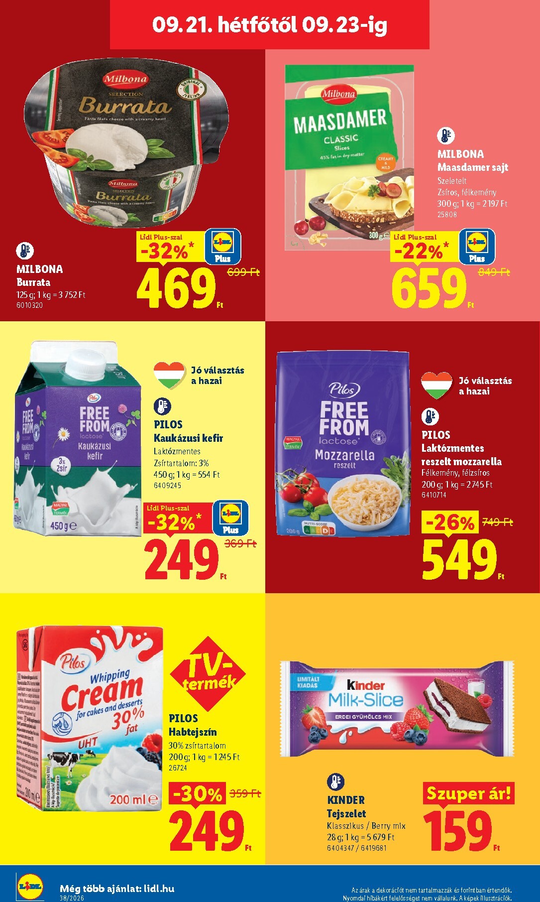 lidl - Lidl hirdetmény a következő hétre csütörtöktől 2026.09.17.-tól szerdától 2026.09.23.-ig - page: 58