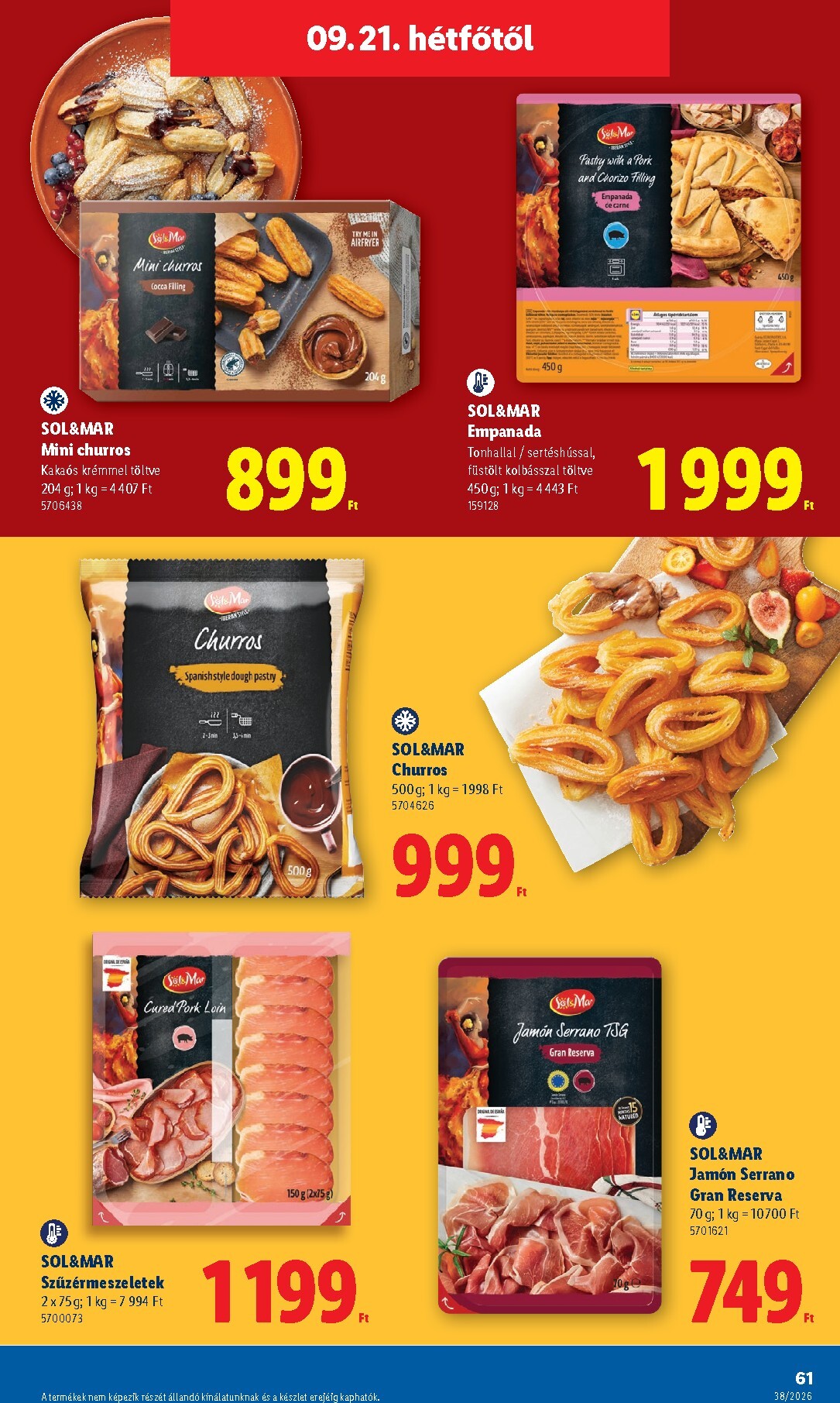 lidl - Lidl hirdetmény a következő hétre csütörtöktől 2026.09.17.-tól szerdától 2026.09.23.-ig - page: 61