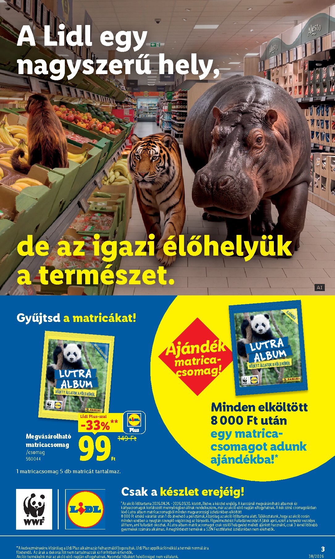 lidl - A jövőbeli Lidl akciós újság csütörtöktől 2026.09.17.-tól szerdától 2026.09.23.-ig érvényes. - page: 3
