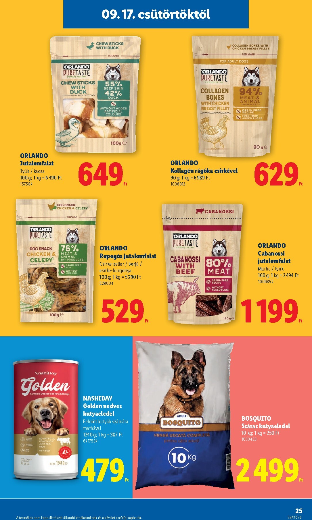 lidl - A jövőbeli Lidl akciós újság csütörtöktől 2026.09.17.-tól szerdától 2026.09.23.-ig érvényes. - page: 25