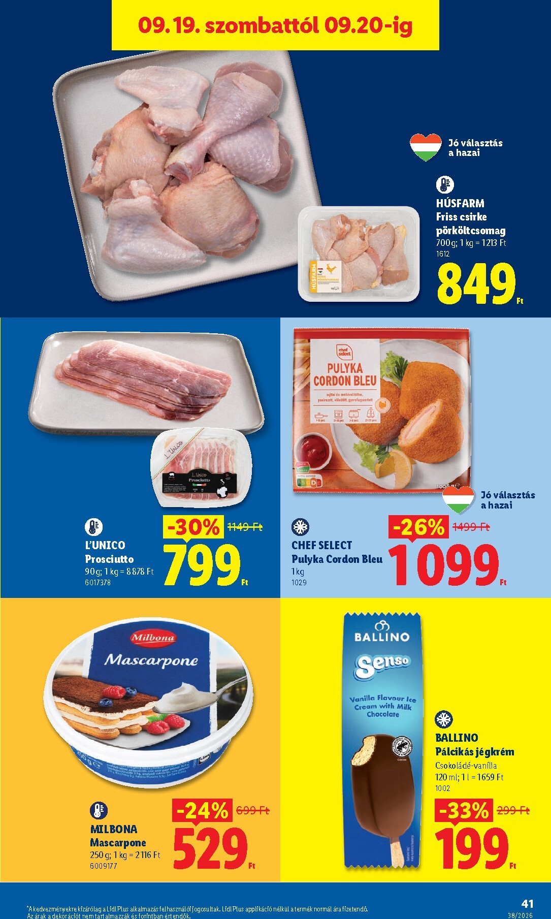 lidl - A jövőbeli Lidl akciós újság csütörtöktől 2026.09.17.-tól szerdától 2026.09.23.-ig érvényes. - page: 41