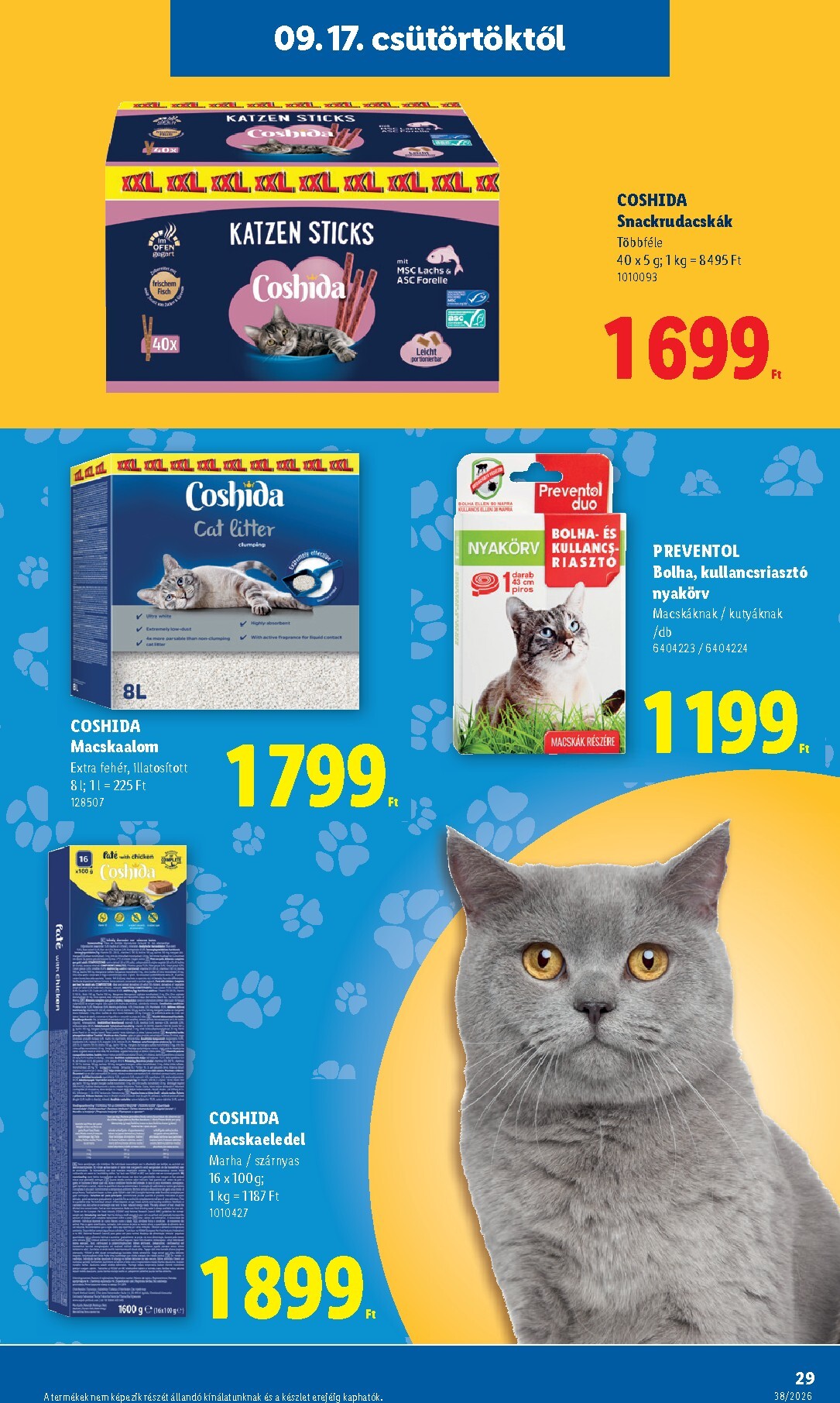 lidl - Aktuális Lidl szórólap érvényes csütörtöktől 2026.09.17.-től szerdától 2026.09.23.-ig - page: 29