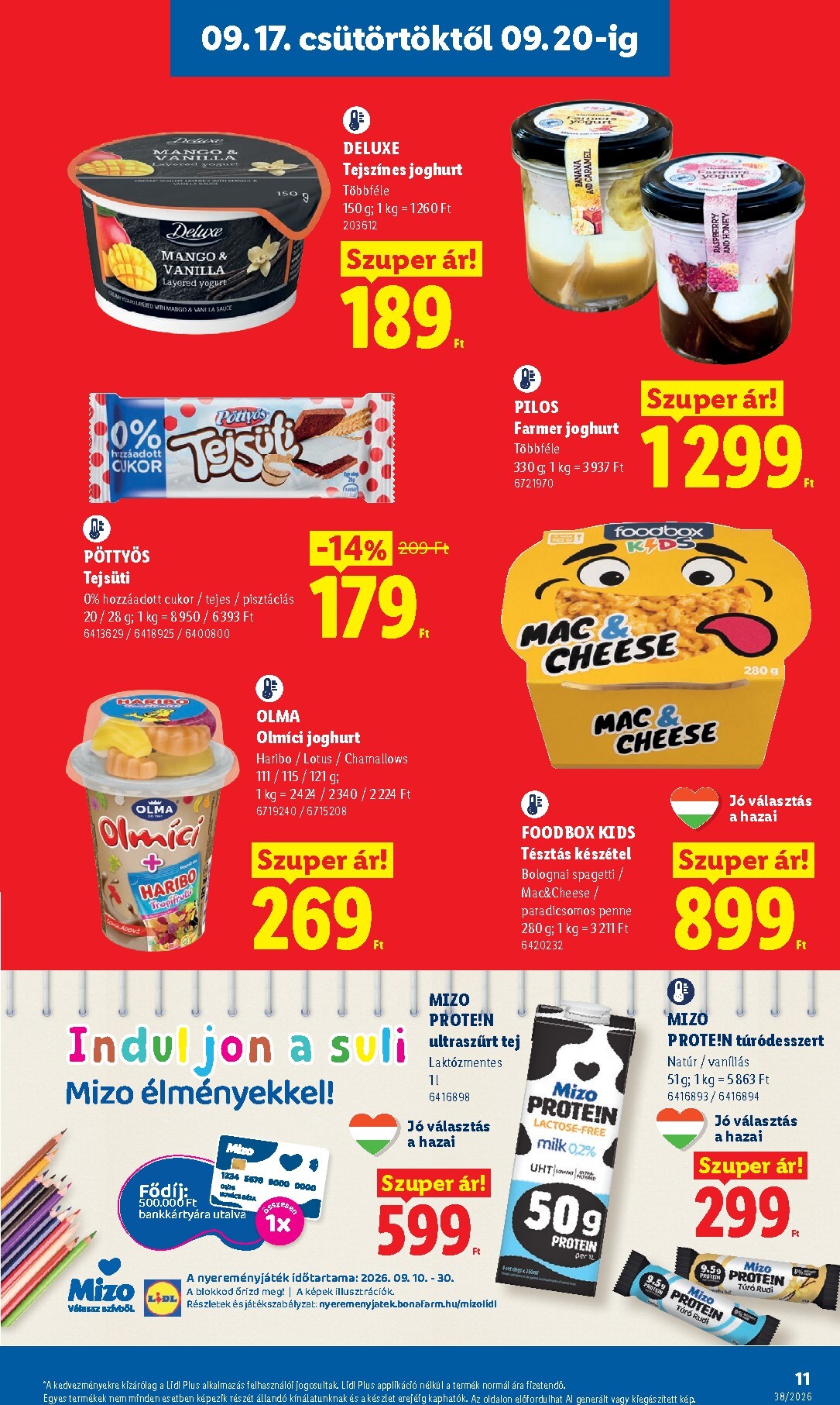 lidl - Aktuális Lidl szórólap érvényes csütörtöktől 2026.09.17.-től szerdától 2026.09.23.-ig - page: 11
