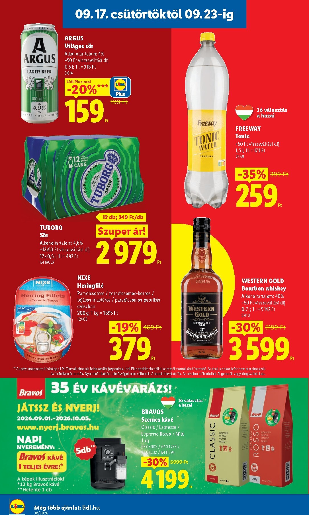 lidl - Aktuális Lidl szórólap érvényes csütörtöktől 2026.09.17.-től szerdától 2026.09.23.-ig - page: 14