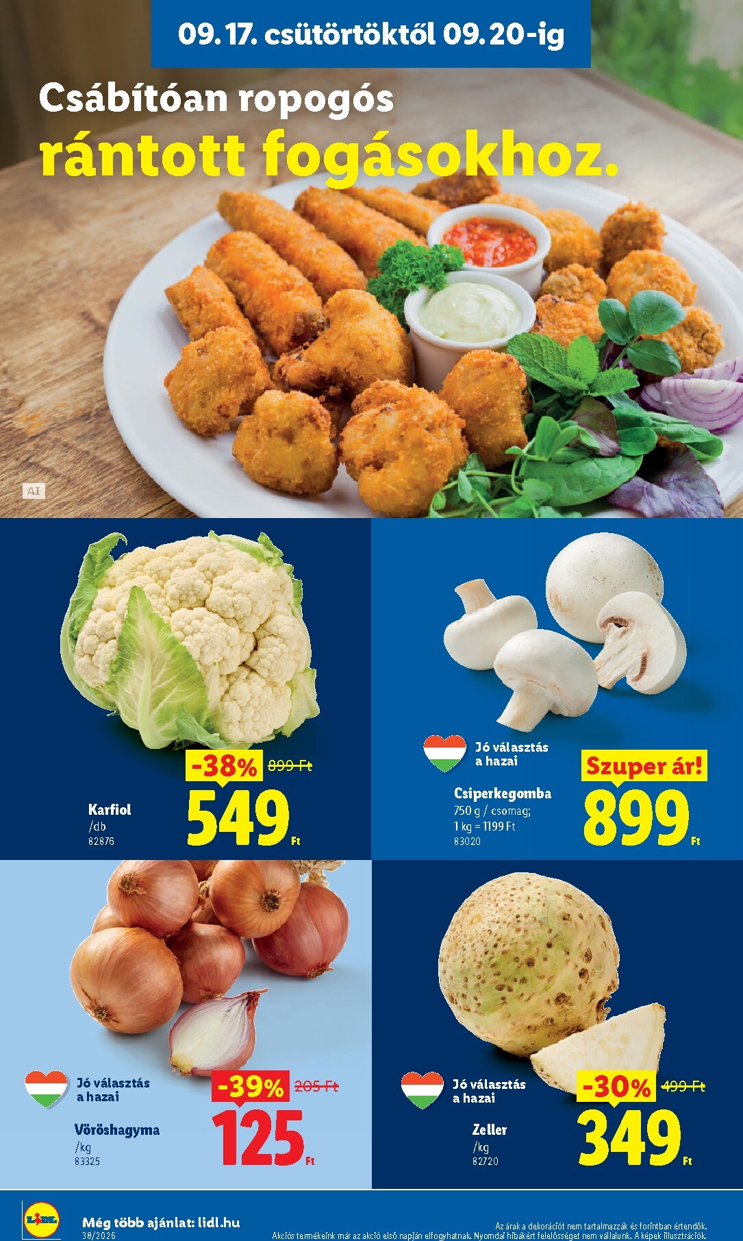 lidl - Aktuális Lidl szórólap érvényes csütörtöktől 2026.09.17.-től szerdától 2026.09.23.-ig - page: 22